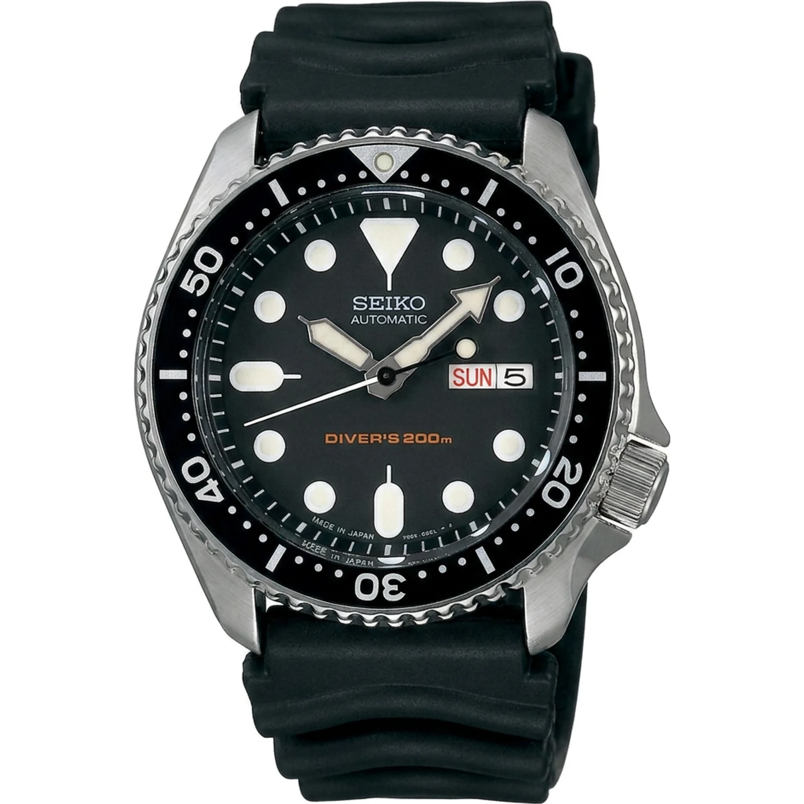 Seiko Scuba Automatic Diver SKX007 SKX007K1 SKX007K Rubber Band