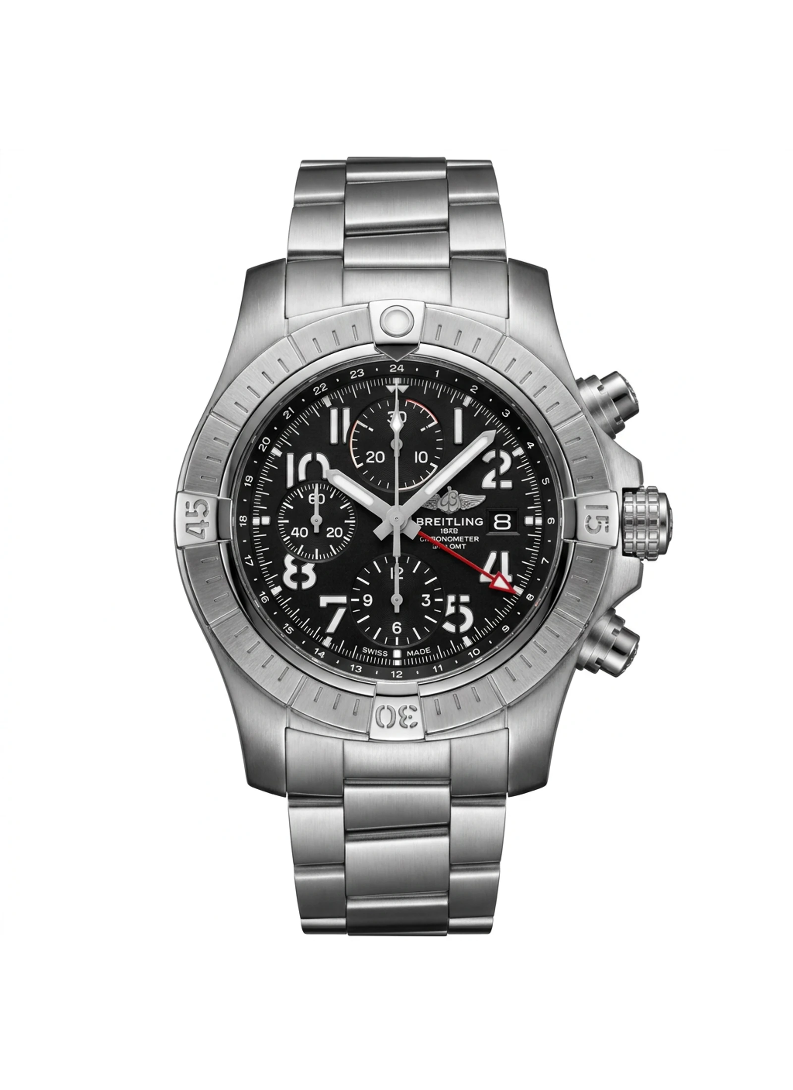 Breitling Avenger Chronograph GMT 45 A24315101B1A1