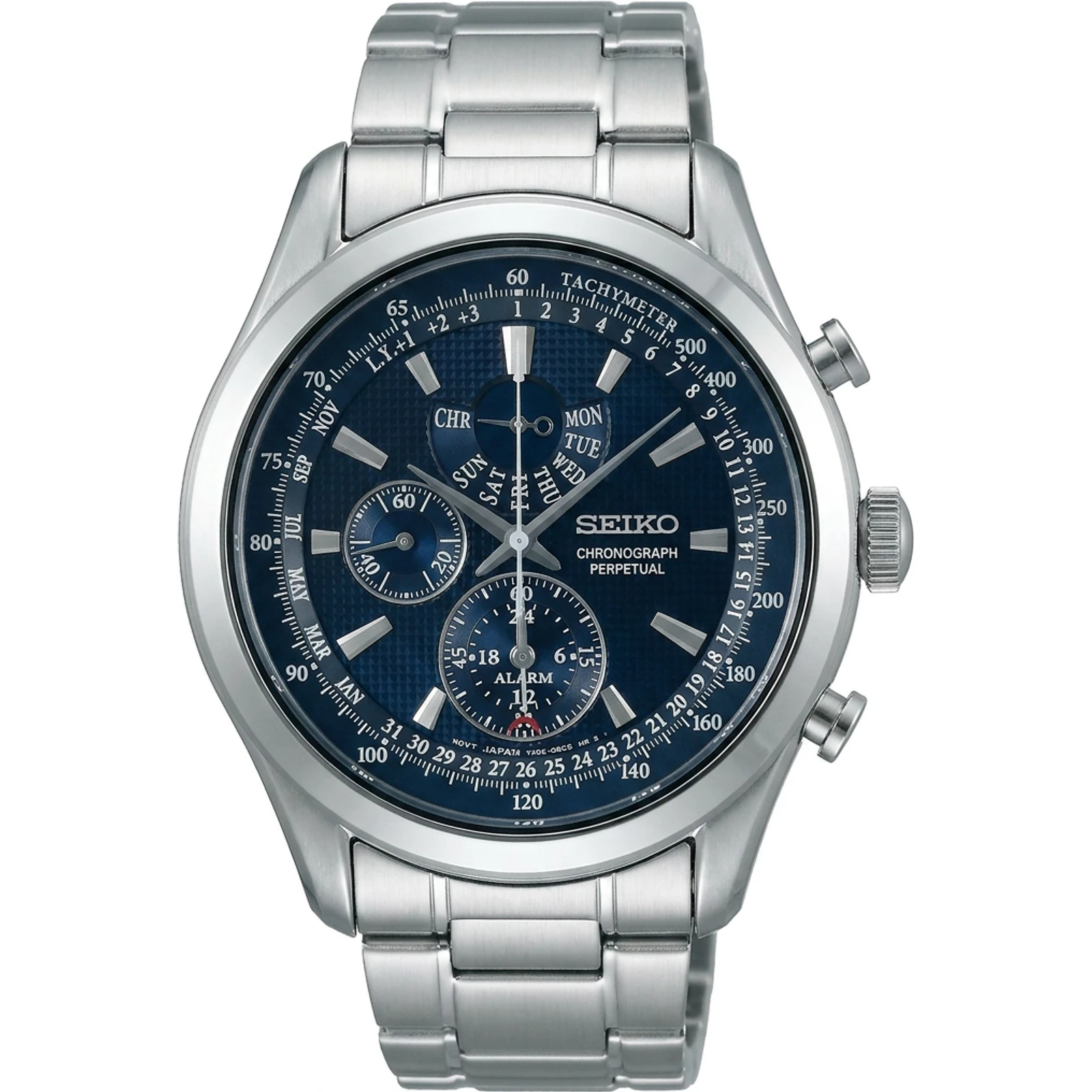 Seiko Silver Stainless Steel Quartz SPC125P1