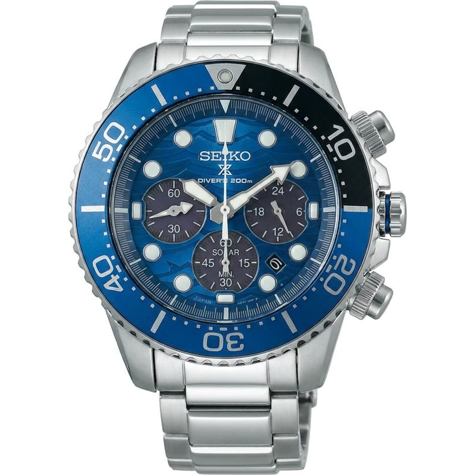 Seiko Prospex Solar Blue Ocean Chronograph SSC741P1