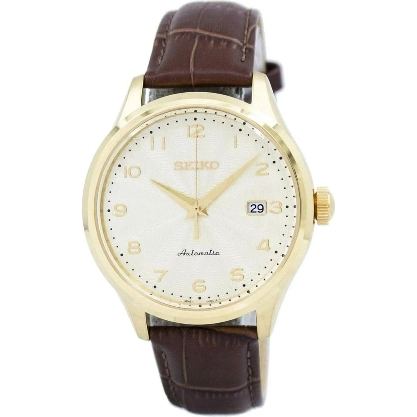 Seiko Classic Automatic Mechanical Leather Strap SRPC22K1