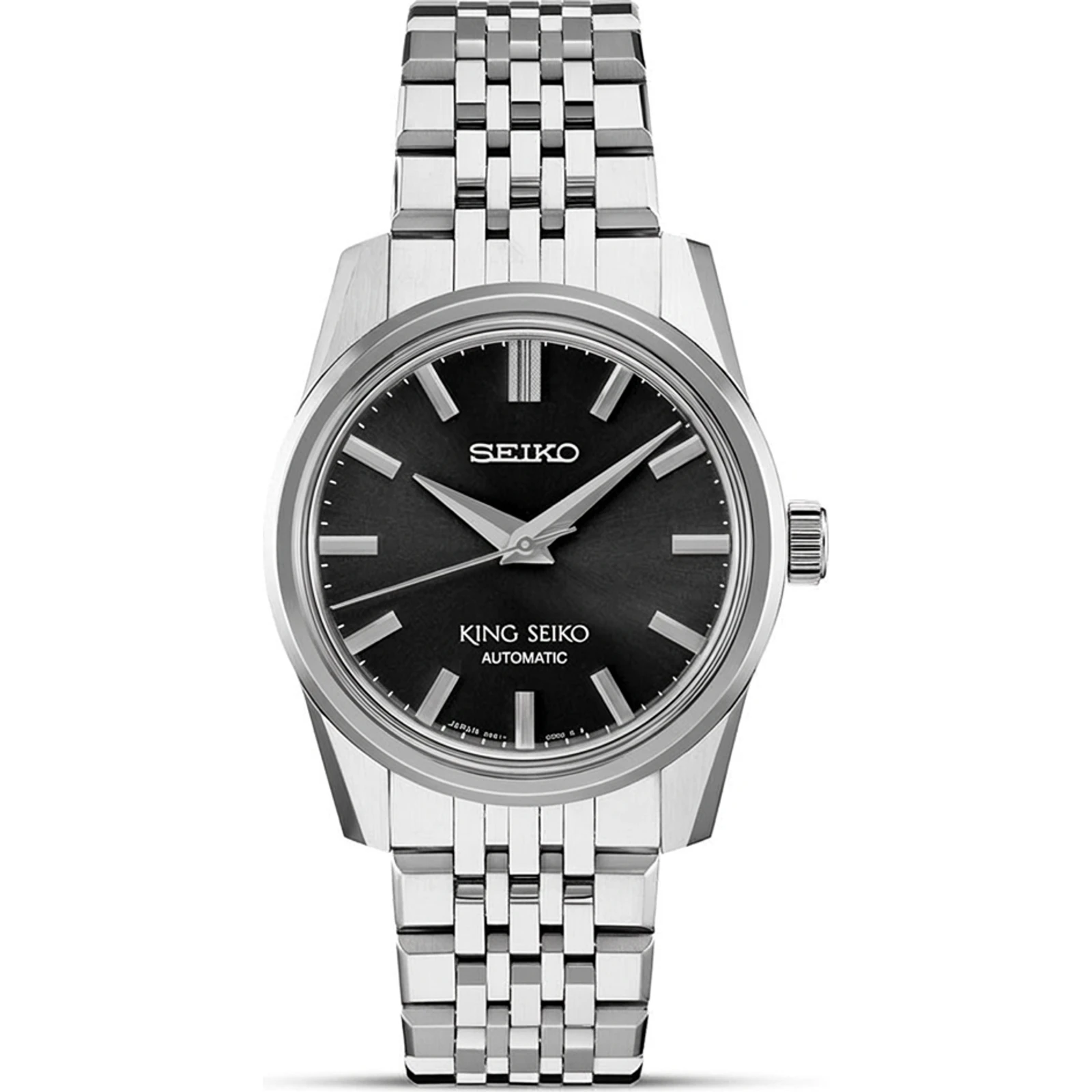 Men's SPB283J1 King Seiko Black Dial Auto Watch