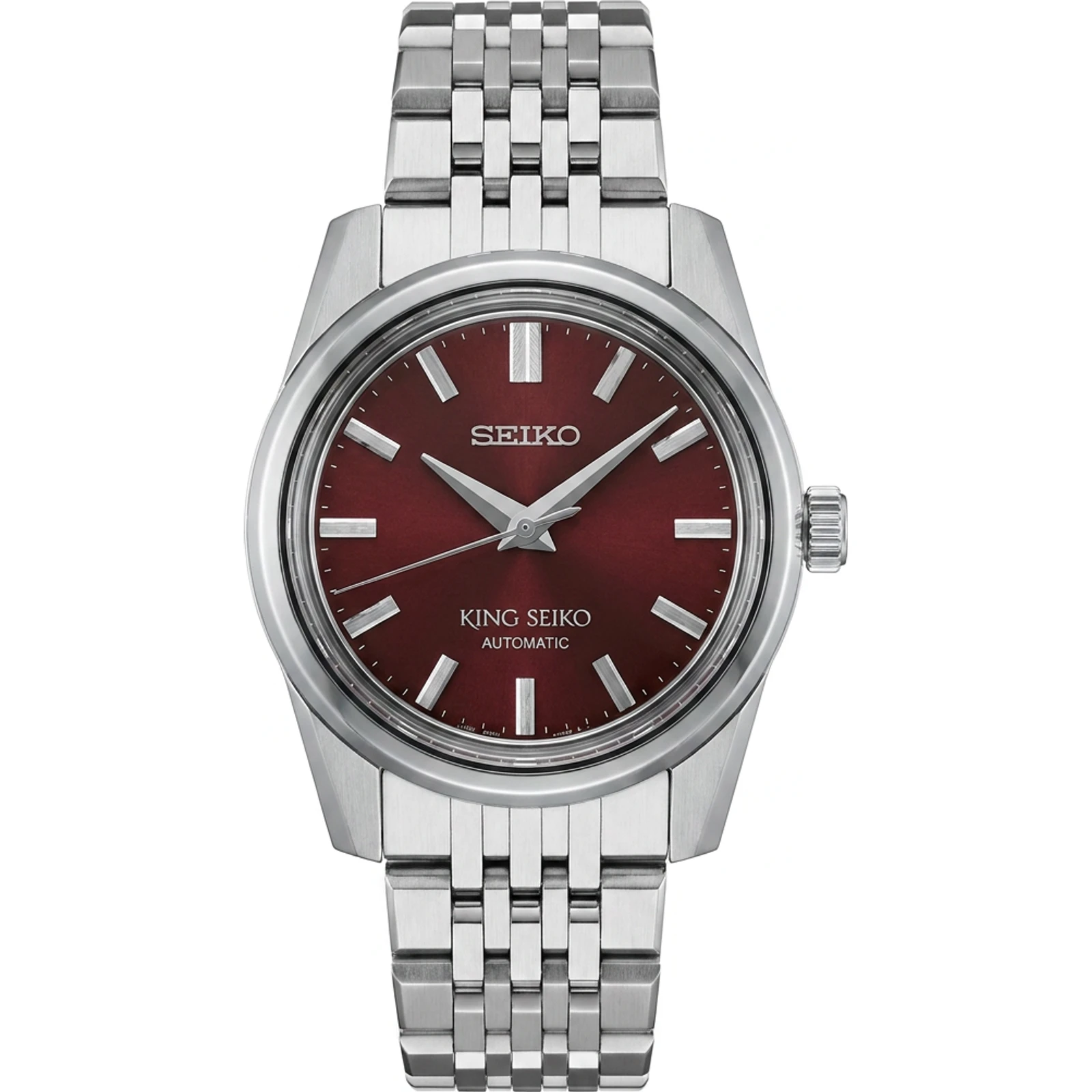 Men's SPB287J1 King Seiko Red Dial Auto Watch