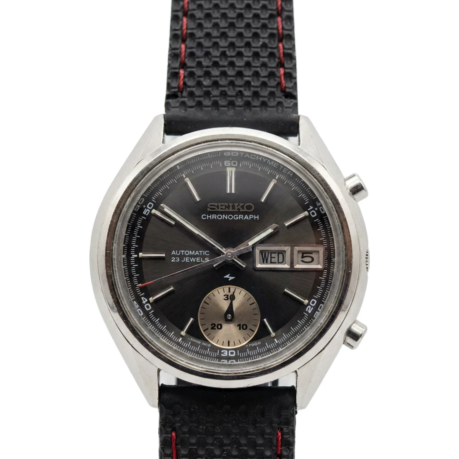 Seiko Speed Timer 7018-7000 Black Dial