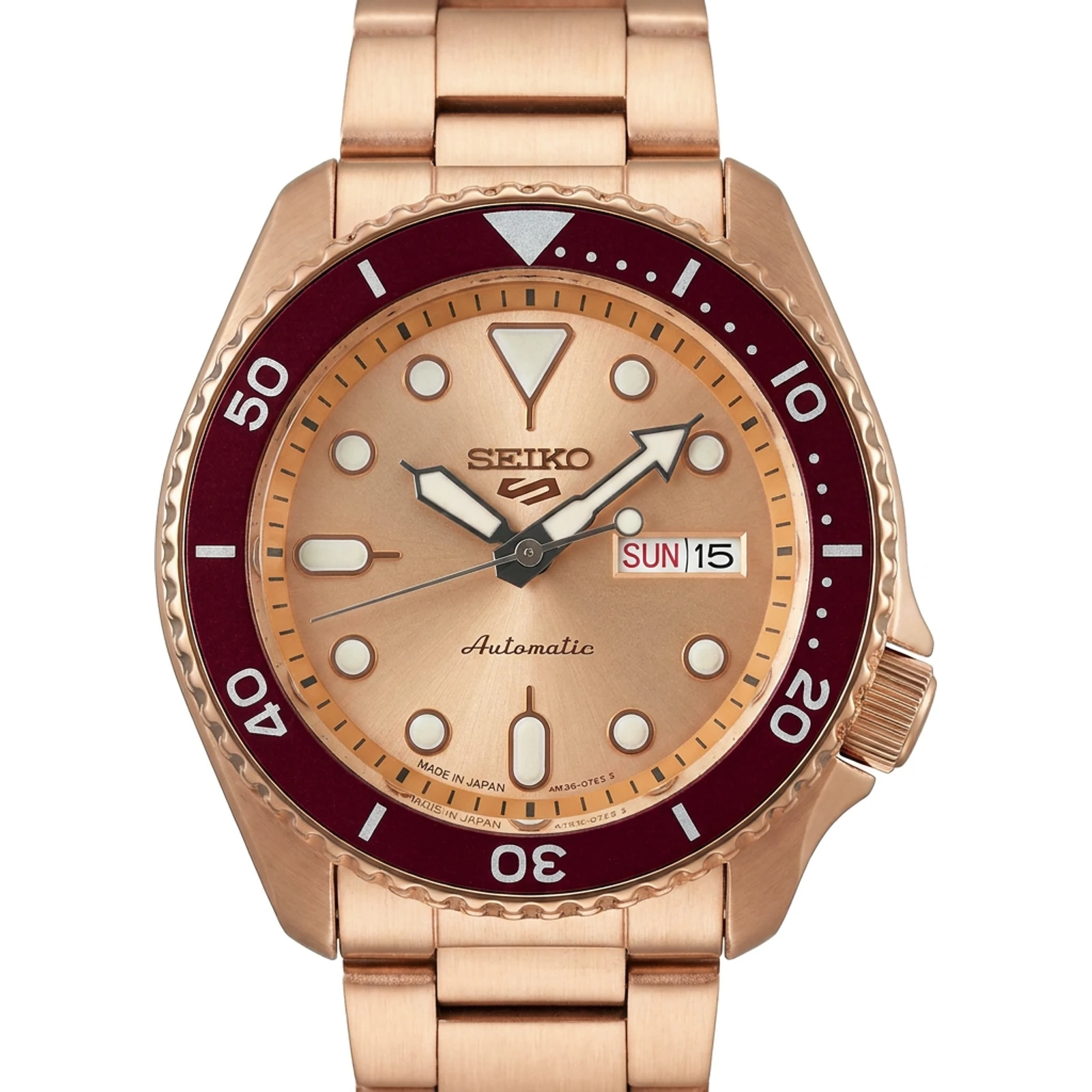 Seiko 5sports SBSA216 Mechanical 4R36 watch 2023.03released