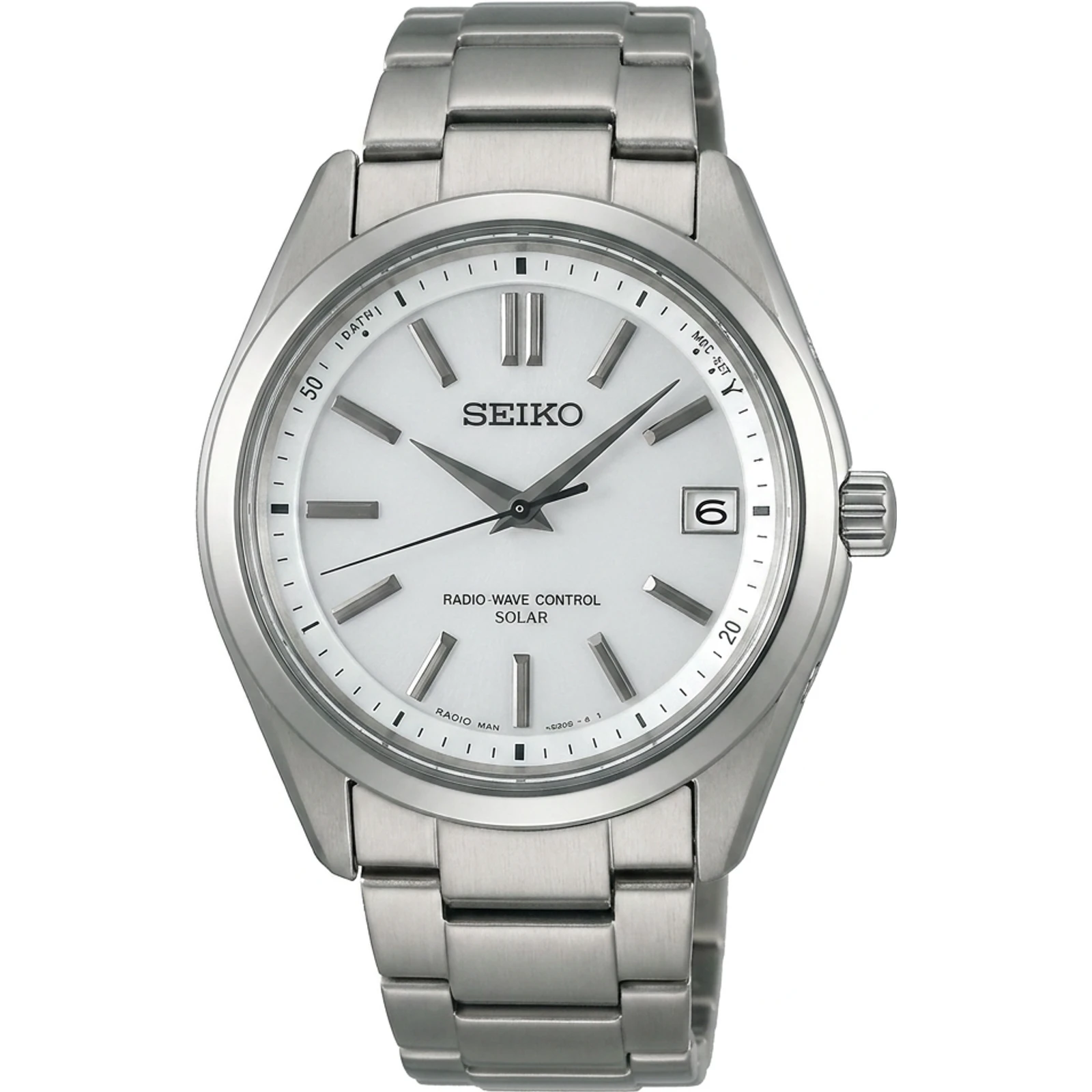 Seiko Brightz SAGZ079 - Brightz Quartz White Dial Titanium