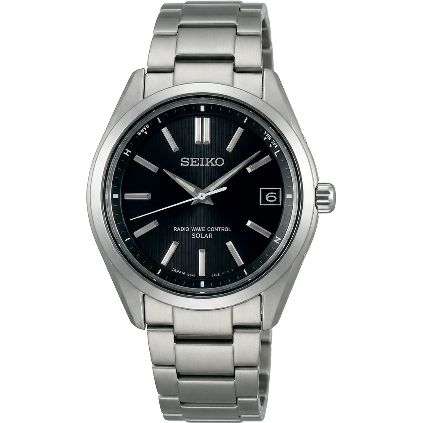 Seiko Brightz SAGZ083 - Brightz Quartz Black Dial Titanium