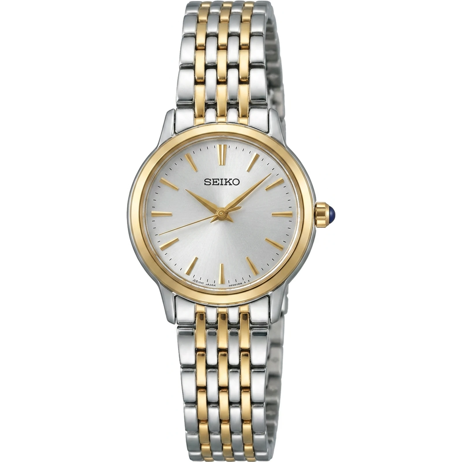 Seiko SRZ506P1 Quartz Silver Dial Two-tone