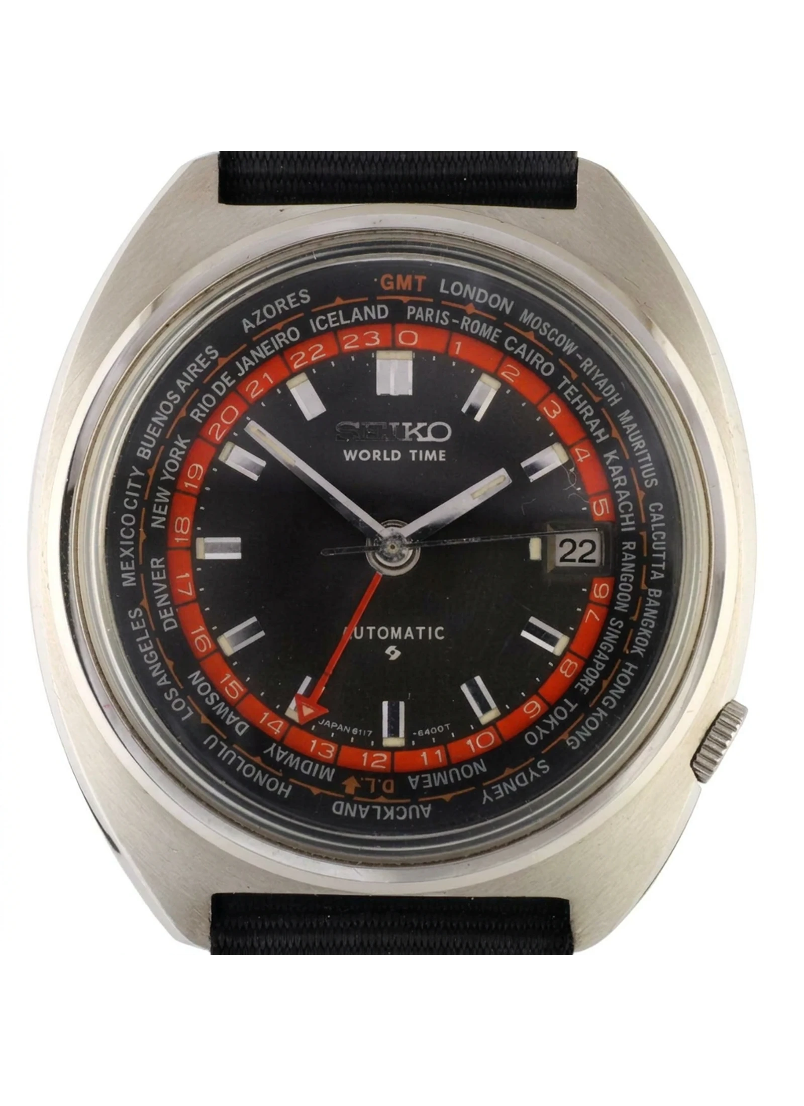 Seiko World timer 6117-6400