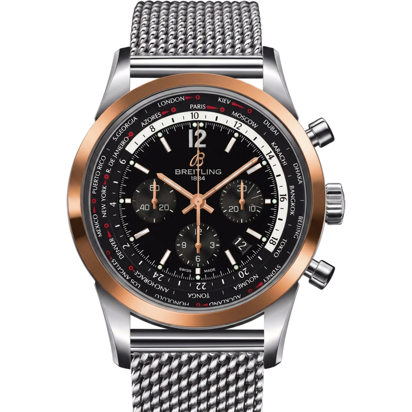 Breitling Transocean Chronograph Unitime UB0510U4/BC26