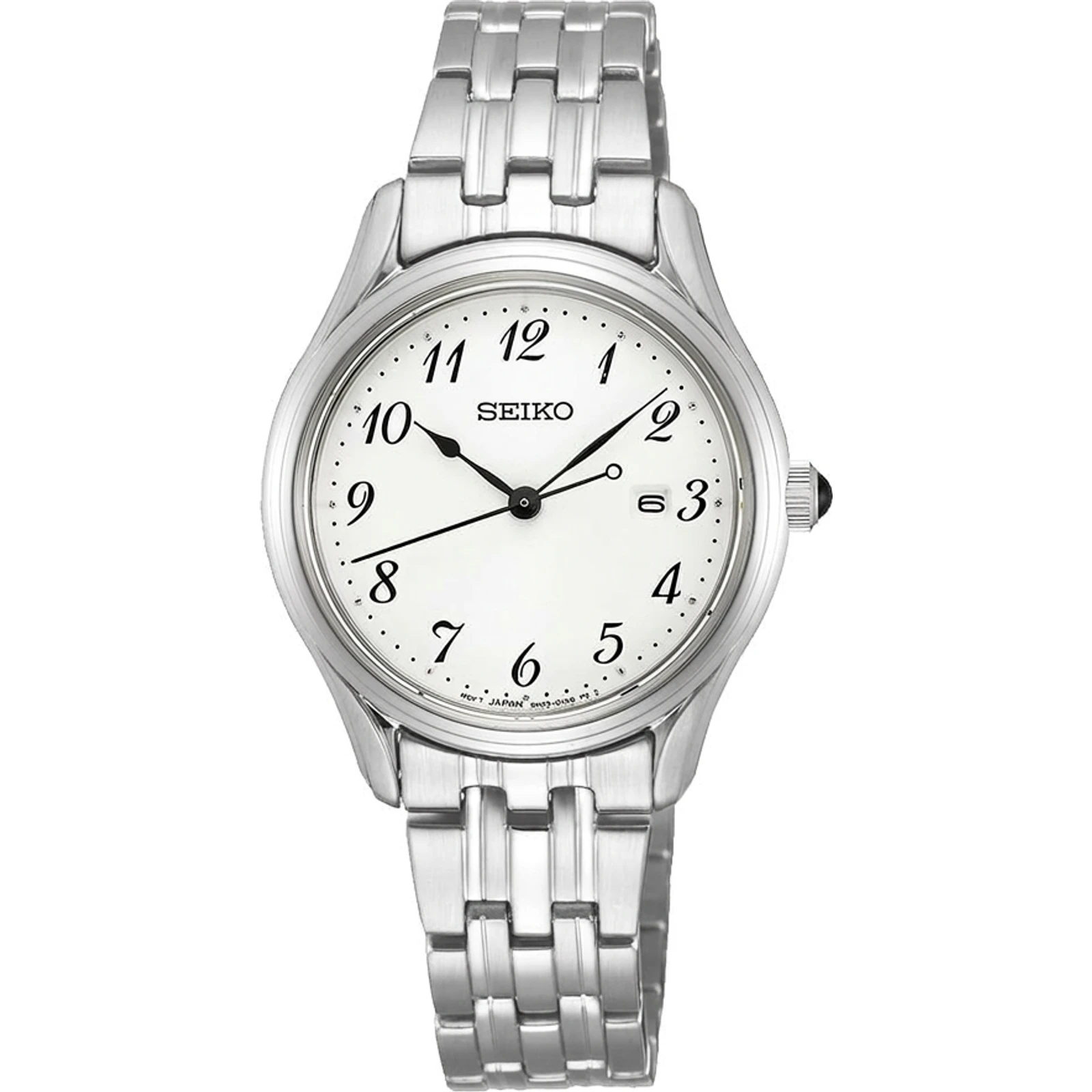 Seiko Ladies SUR643P1 Classic White Dial Watch