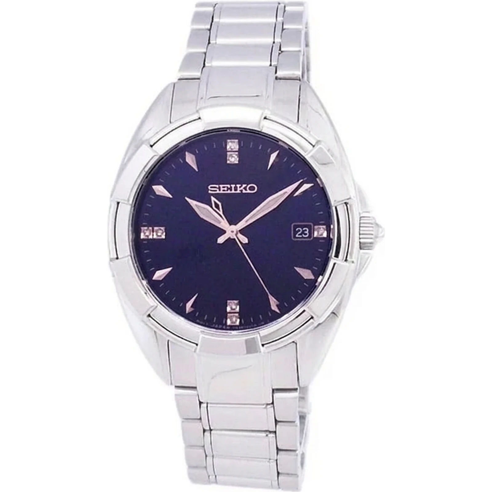 Seiko Ladies SKK889P1 Diamond Watch