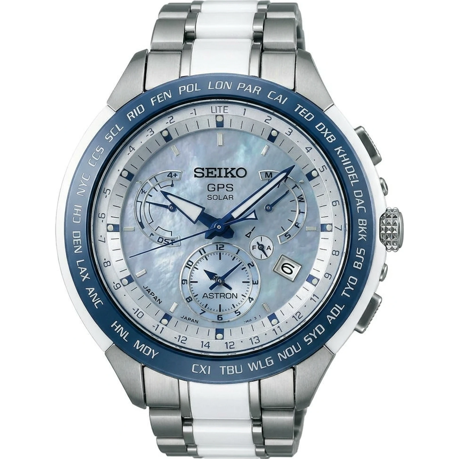 Seiko Astron GPS Solar Chronograph SSE047J1