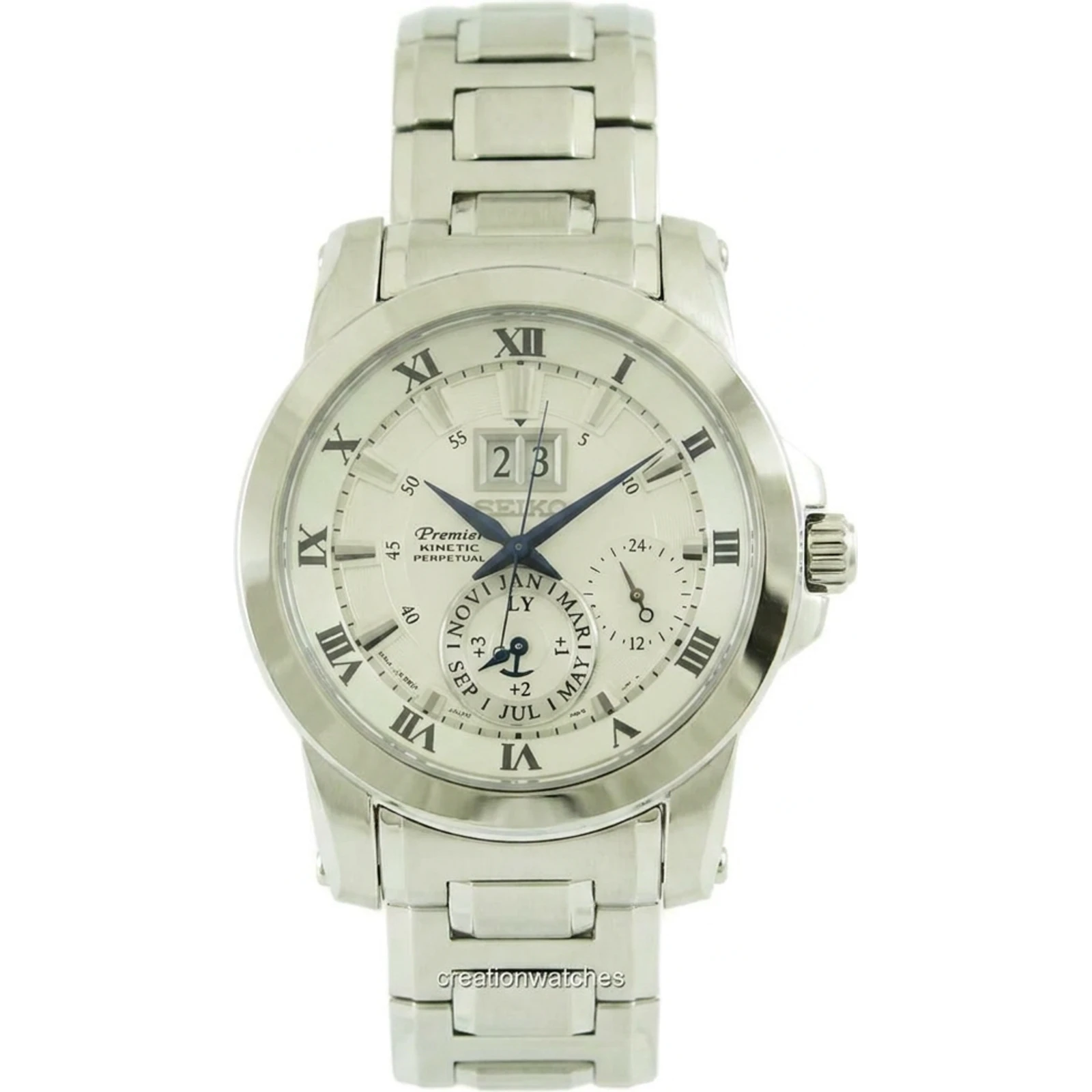 Seiko Premier Kinetic Perpetual SNP091P1