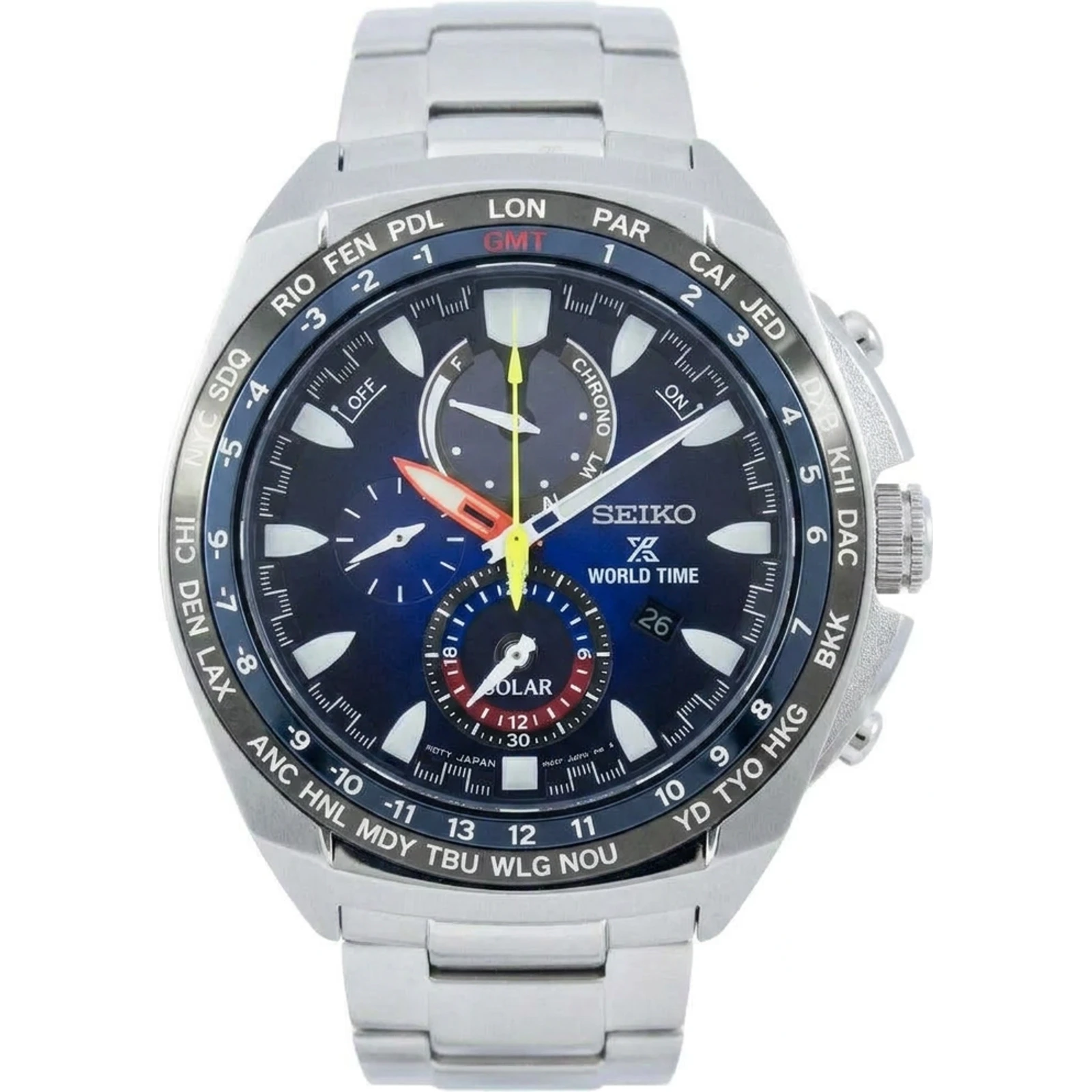 Seiko Prospex Worldtimer Solar Chonograph SSC549P1