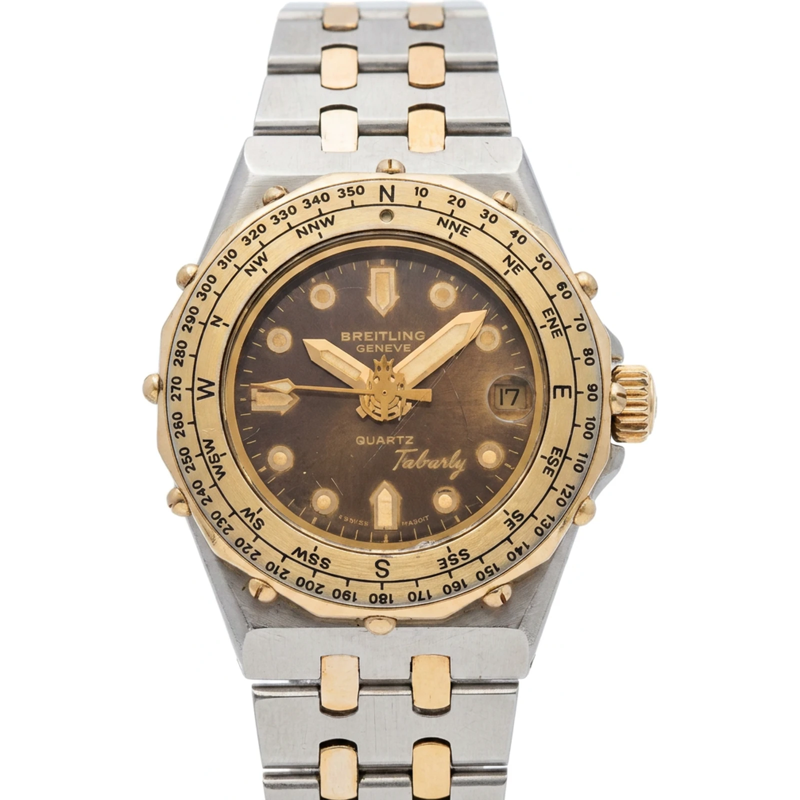 Breitling Tabarly Gold Plated Steel Quartz 80790 BF560294