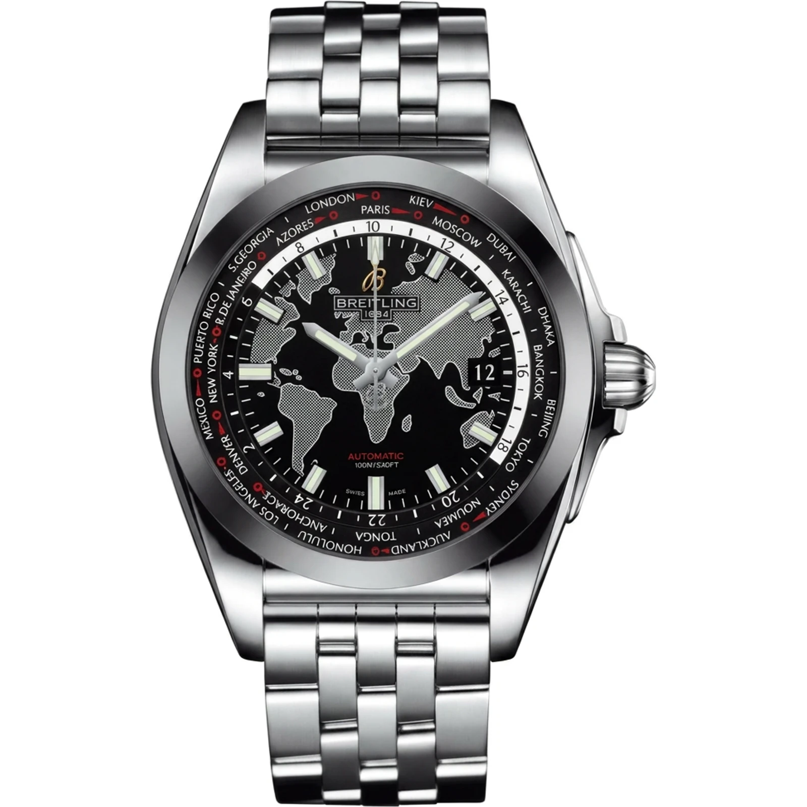 Breitling Galactic Unitime WB3510U4/BD94/375A