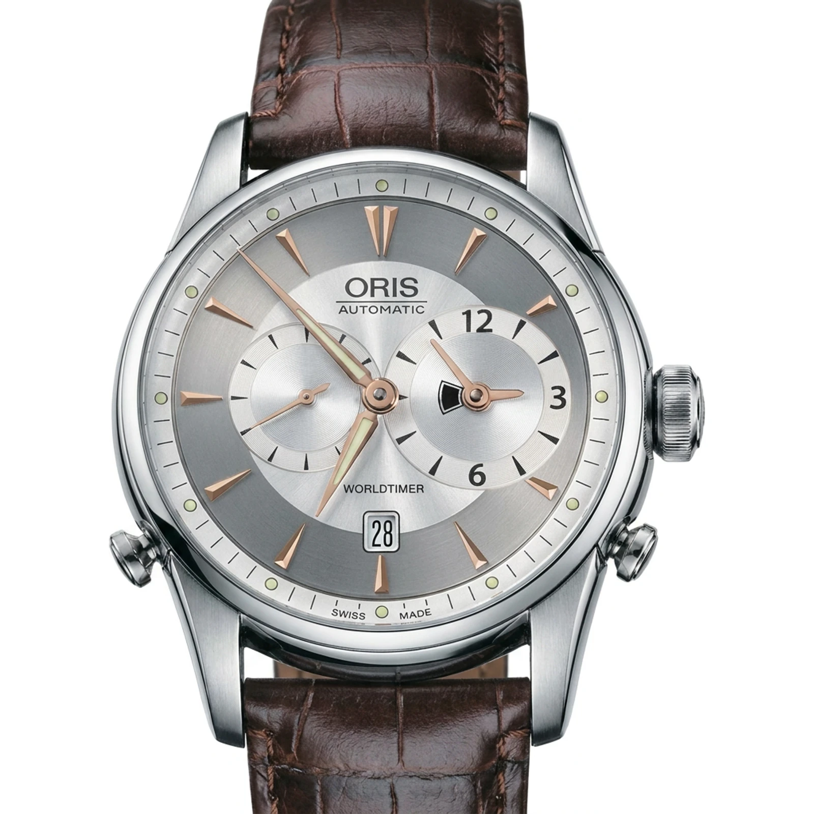 Oris Artelier Worldtimer 01 690 7581 4051-07 5 22 48