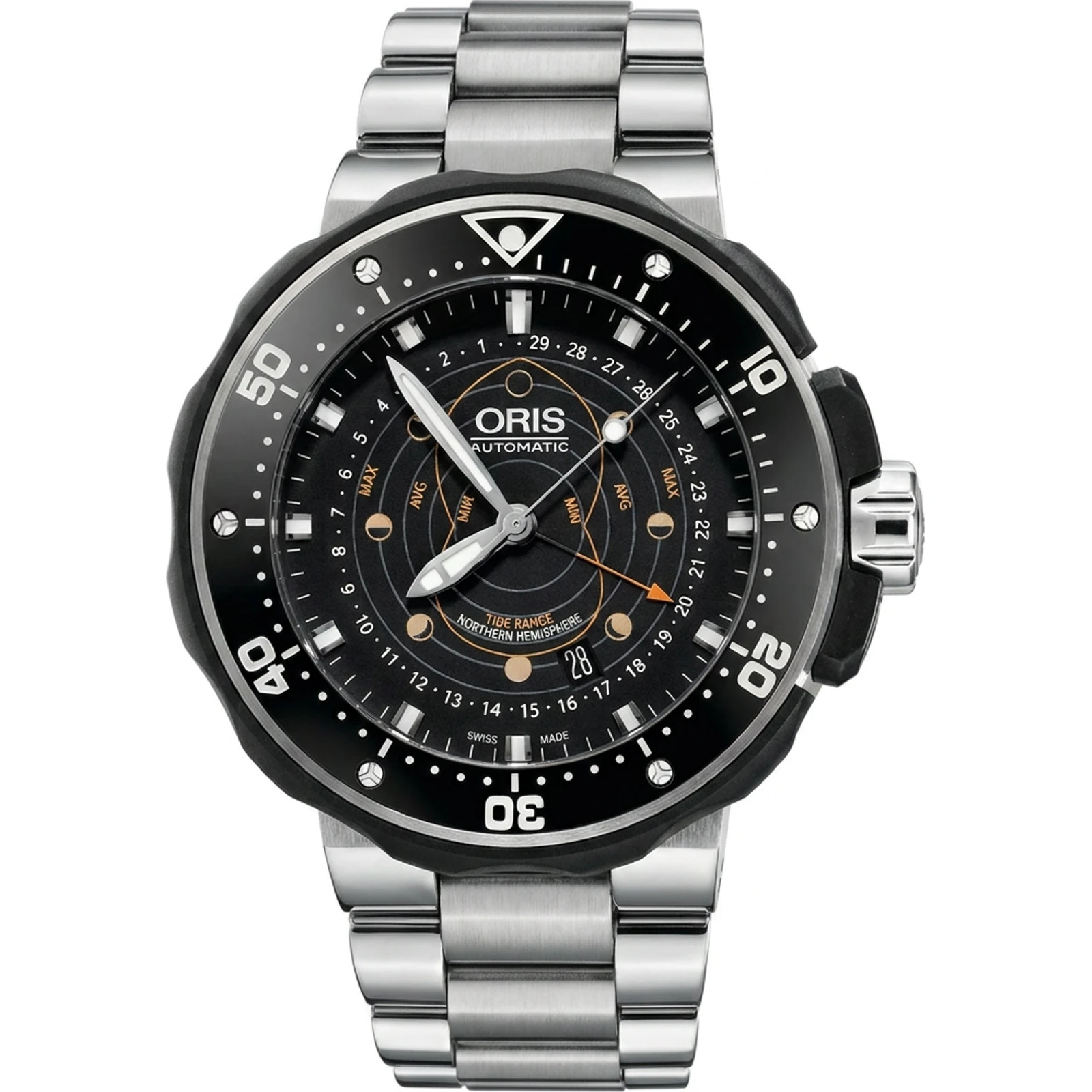 Oris ProDiver Pointer Moon 01 761 7682 7154