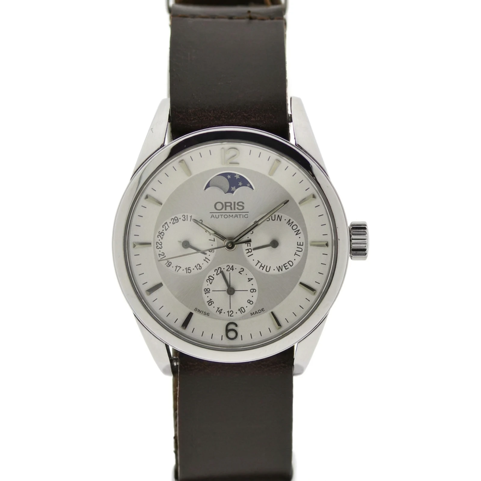 Oris Triple Calendar GMT Moon Phase 7506