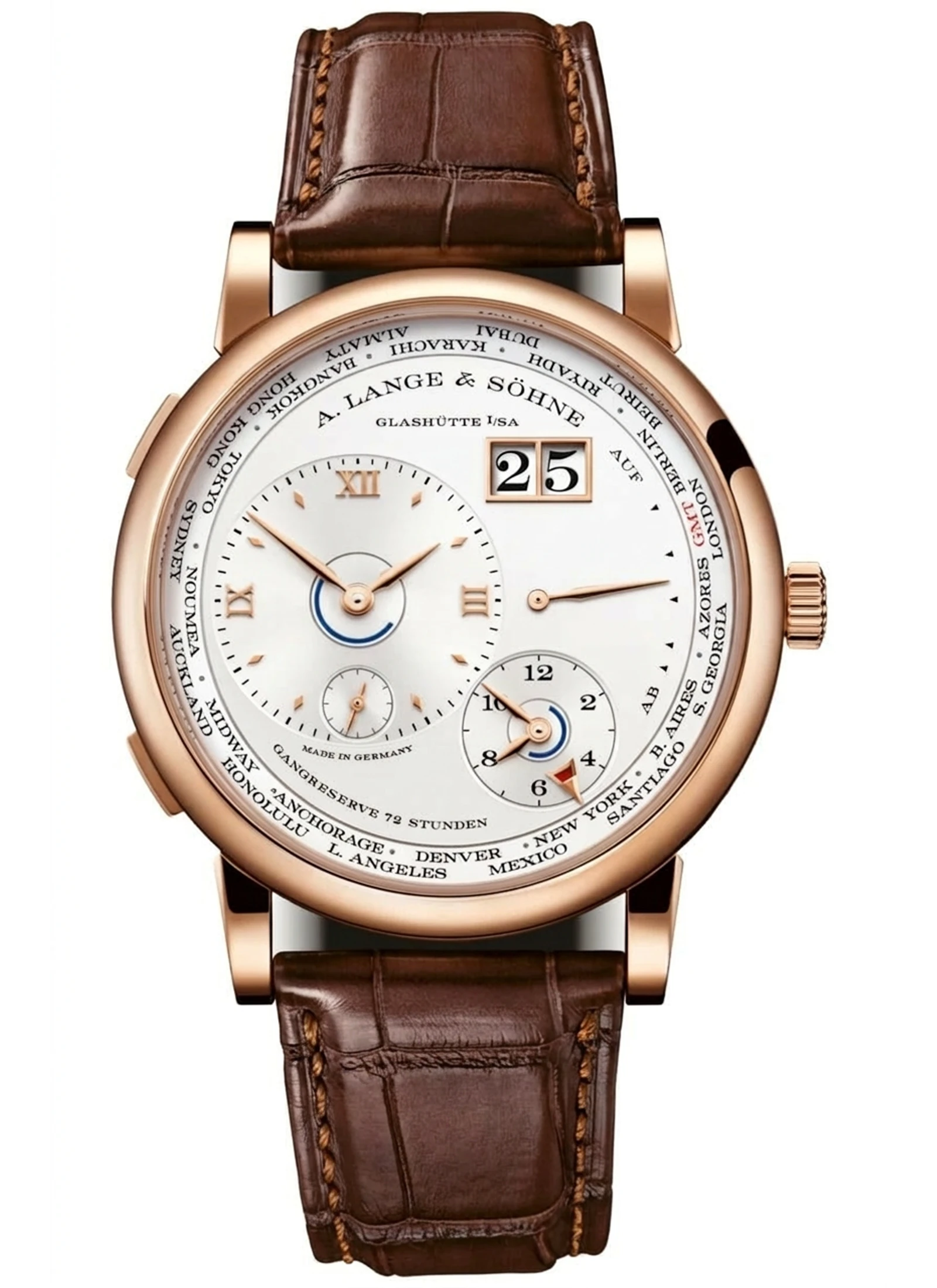 A. Lange Sohne Lange 1 Time Zone