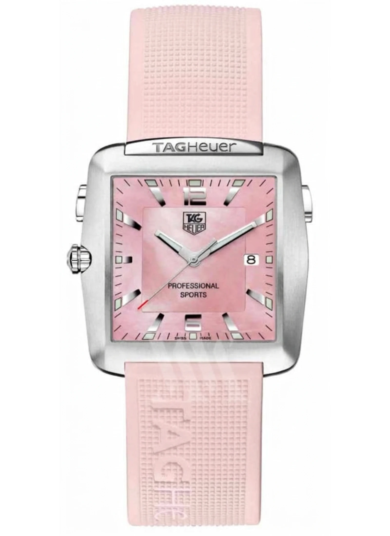 TAG Heuer Sel S95.206M Gray Dial Gold Bezel Date 200m