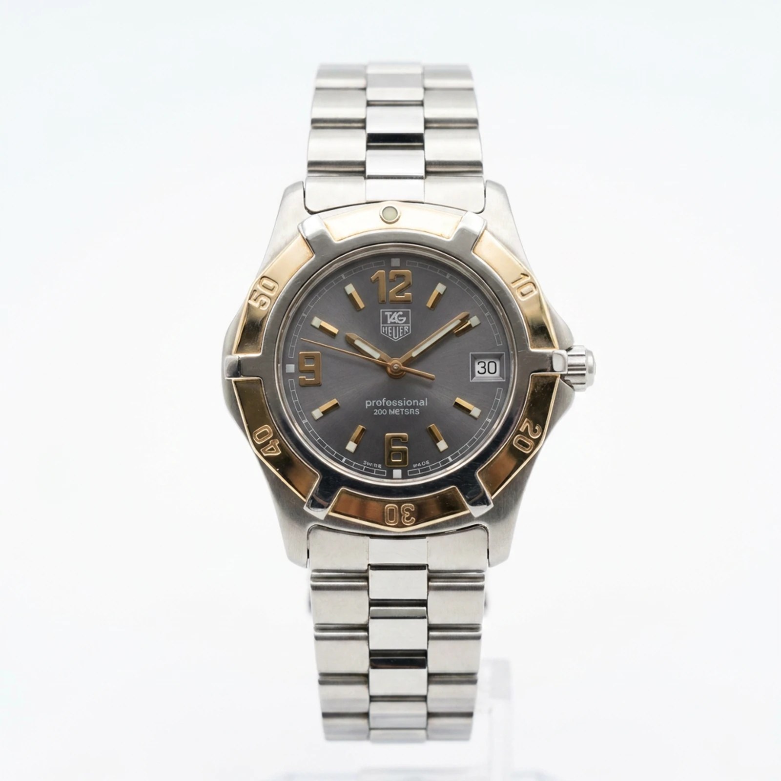 [EXC+5] TAG Heuer exclusive WN1151 Professional 200m Qz Men's From JAPAN 629 JDM