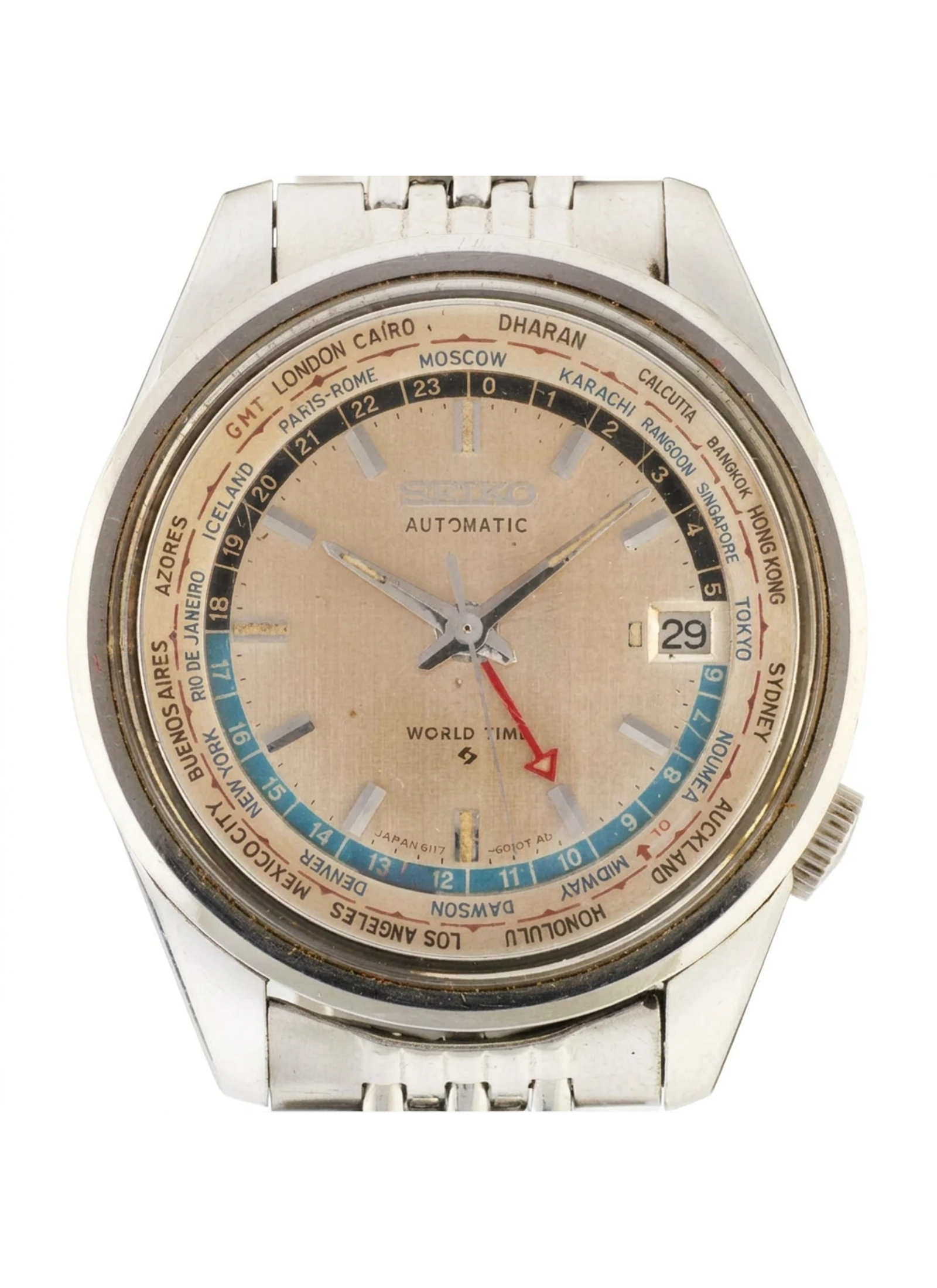 Seiko World timer 6117-6019