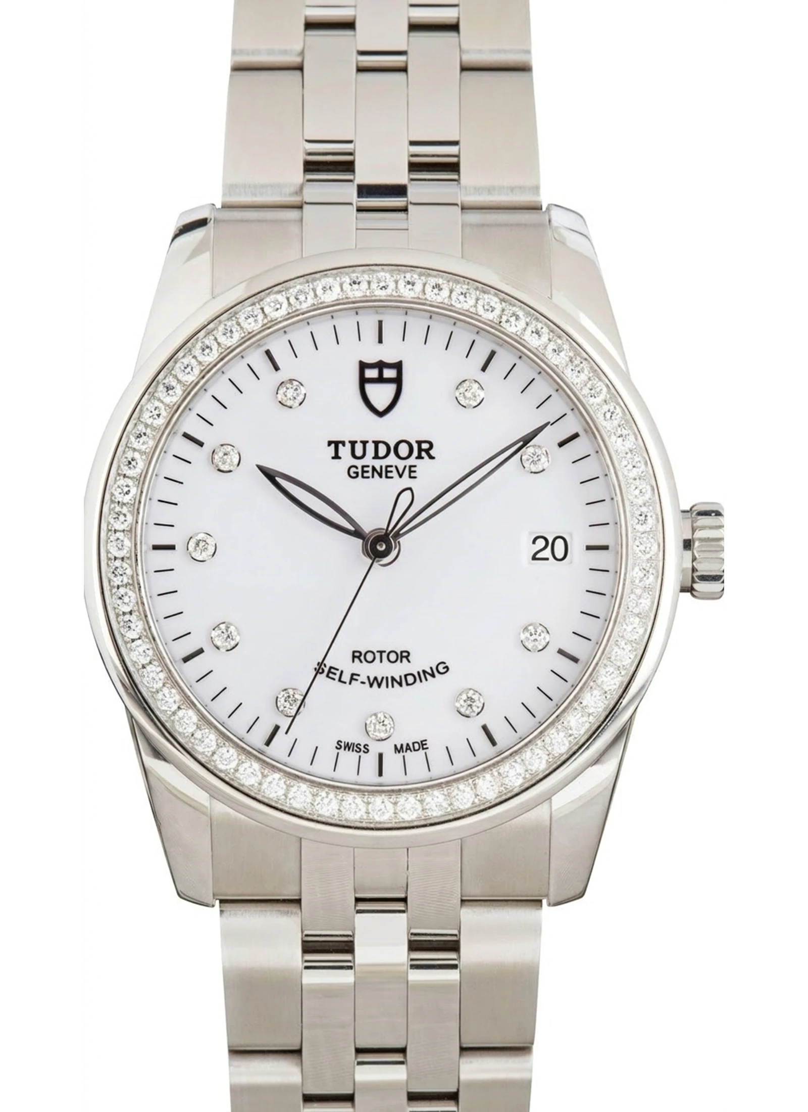 Tudor Glamour Date 55010N-0002