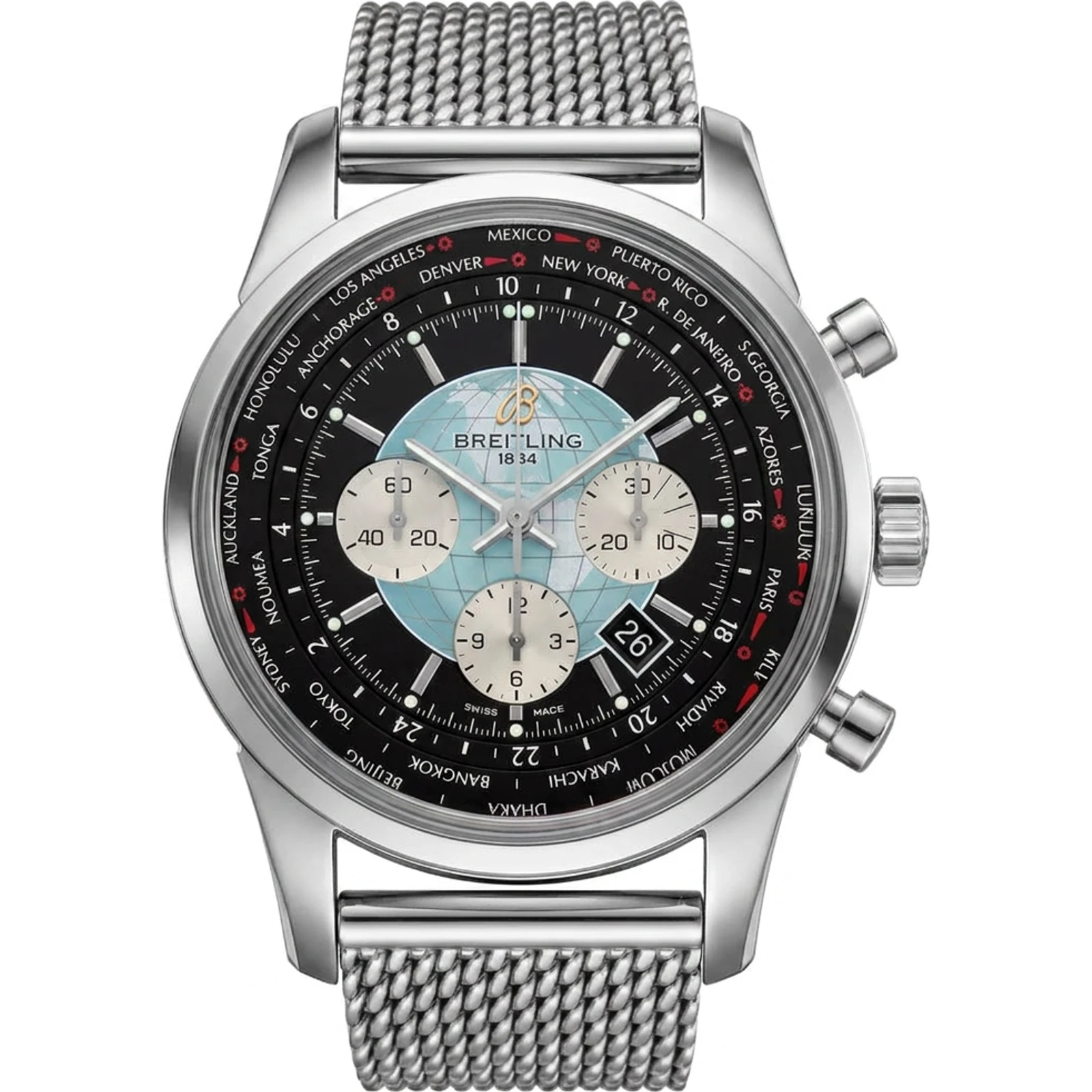 Breitling Transocean Chronograph Unitime AB0510U4.BB62.152A