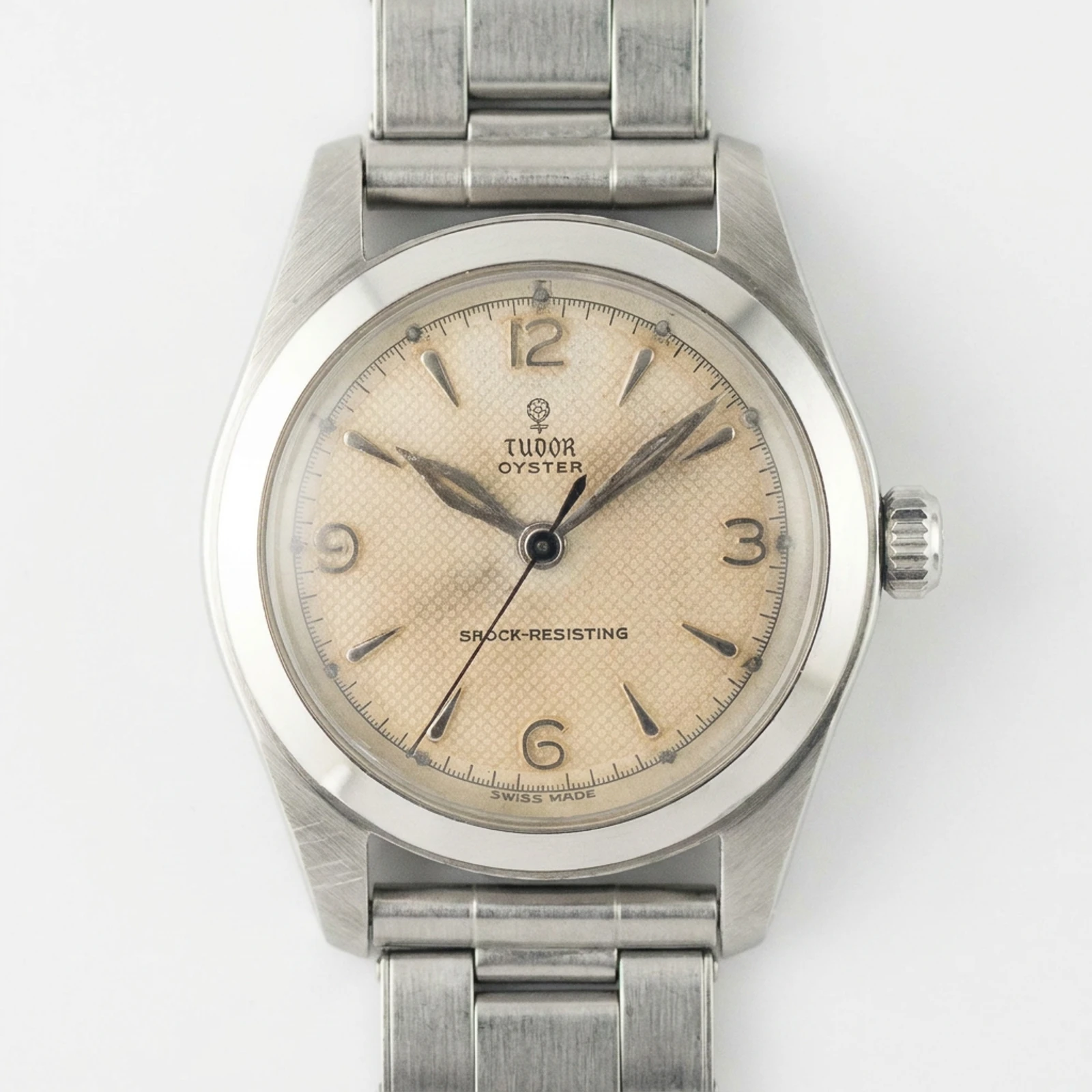 Tudor OYSTER 7802 Guilloche Dial