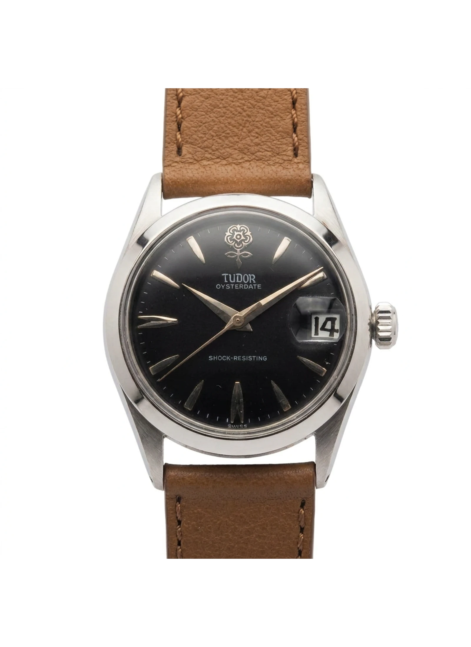 Tudor Big Rose Manual-Wind 34mm - Screwed Crown 7974