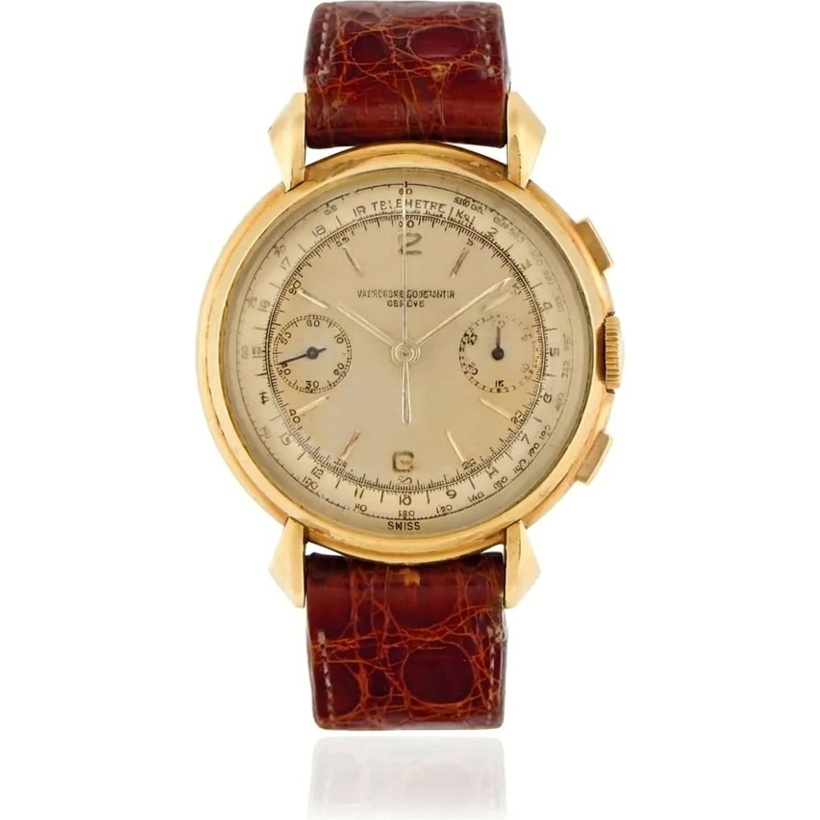 Vacheron Constantin Chronograph 4178 Rose Gold 2 Tone Dial