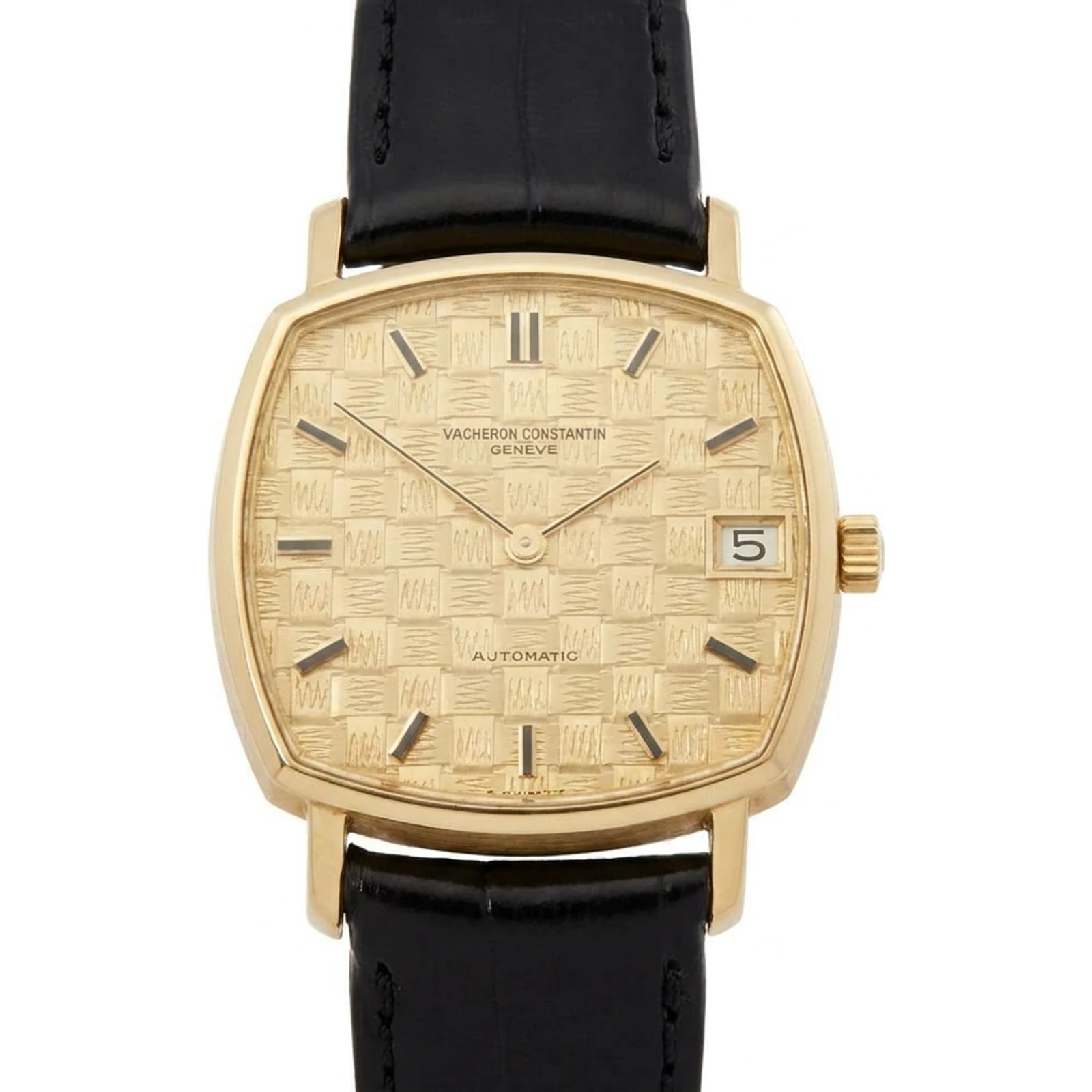 Vacheron Constantin Automatic 7390 cal. K 1121 rotor gold dial textured