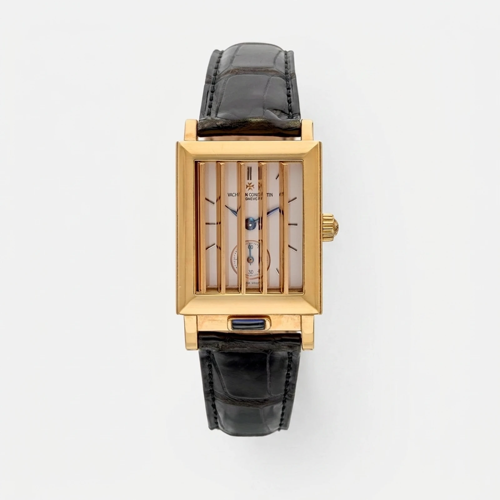 Vacheron Constantin Jalousie Shutter 18K White Gold Handaufzug 91002