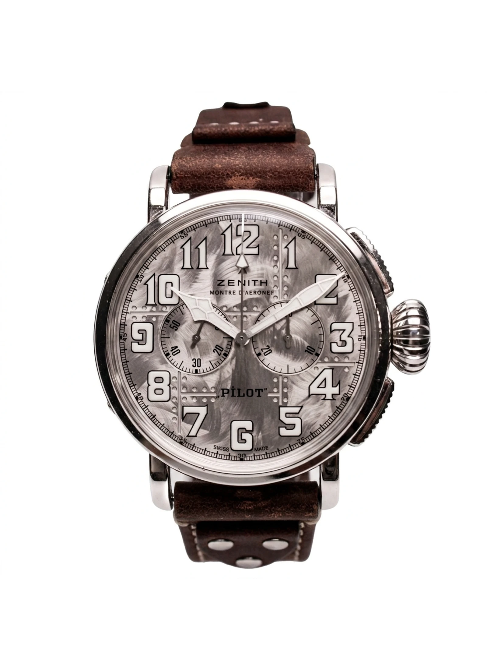 Zenith Pilot Type 20 Chronograph Silver 05.2430.4069/17.I011