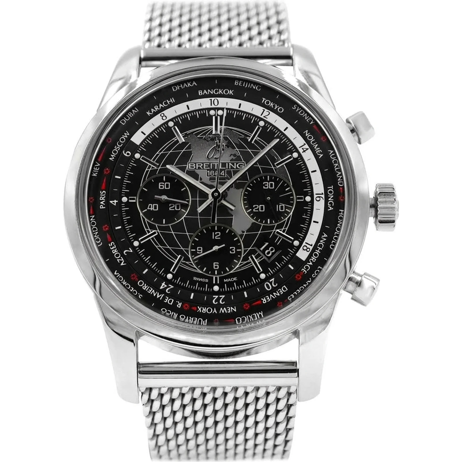 Breitling Transocean Chronograph Unitime AB0510U4/BE84