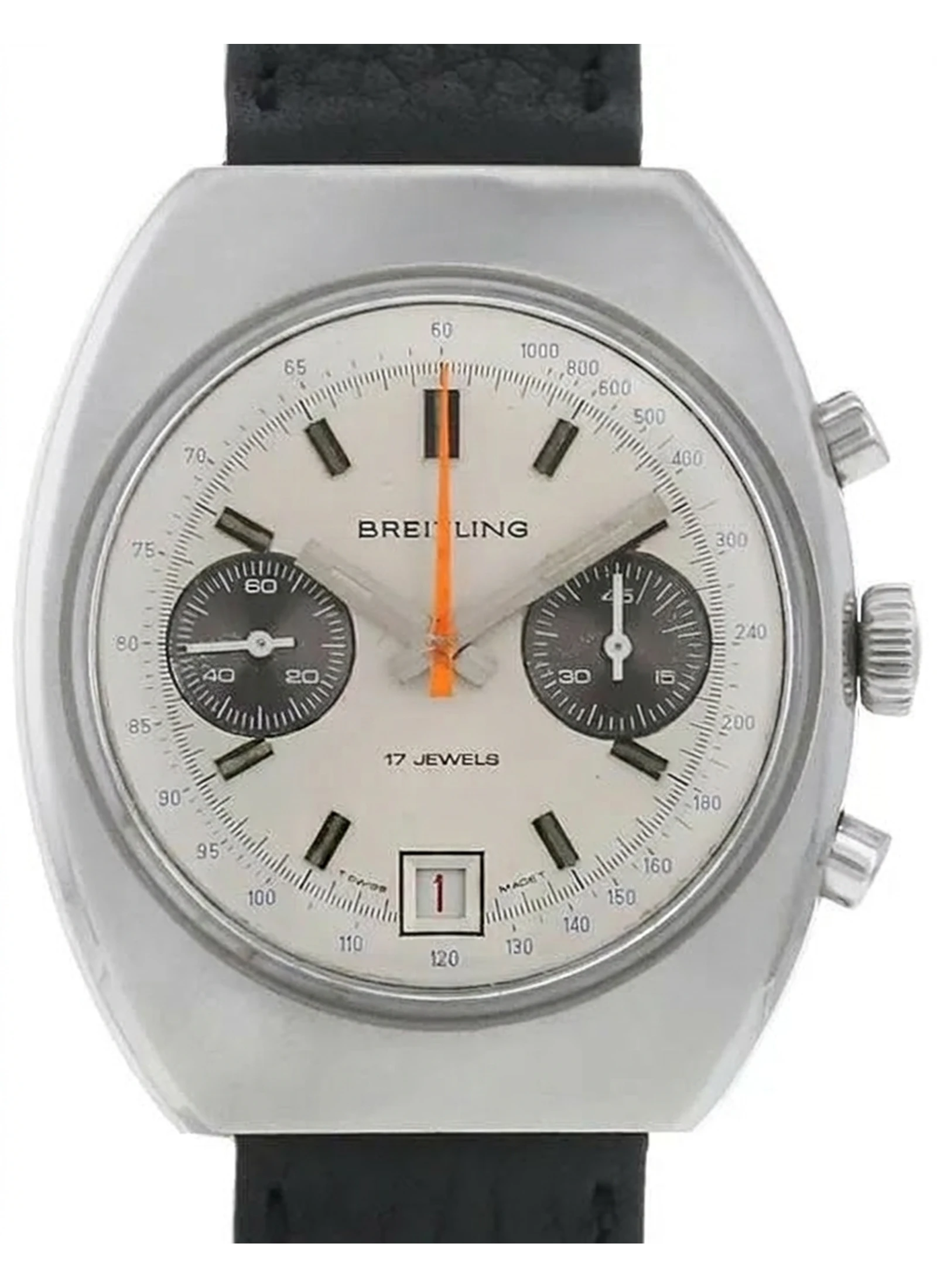 Breitling Datora en acier 592 Vers 1970