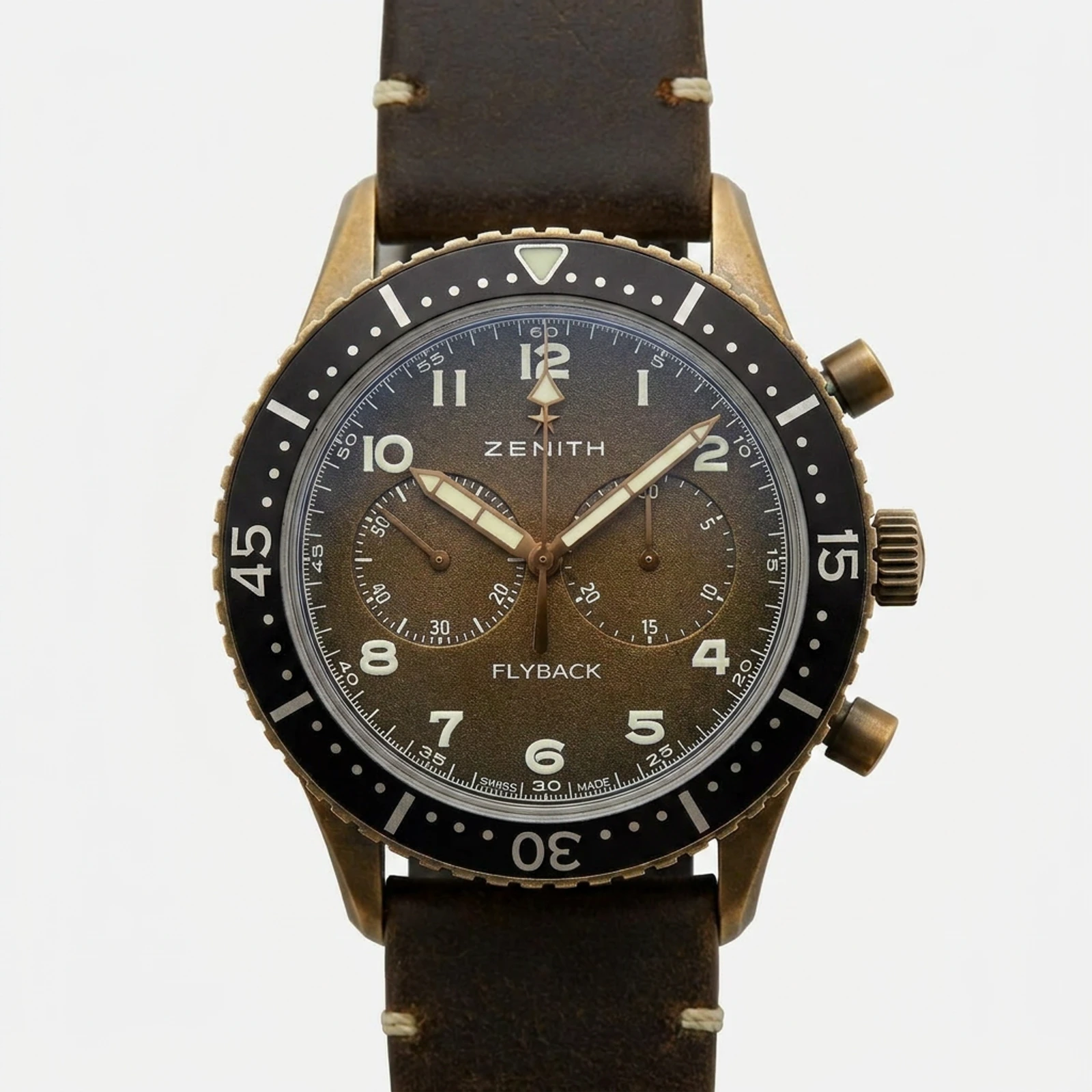 Zenith Cairelli military chronograph CP2 italian airforces issued CP-2