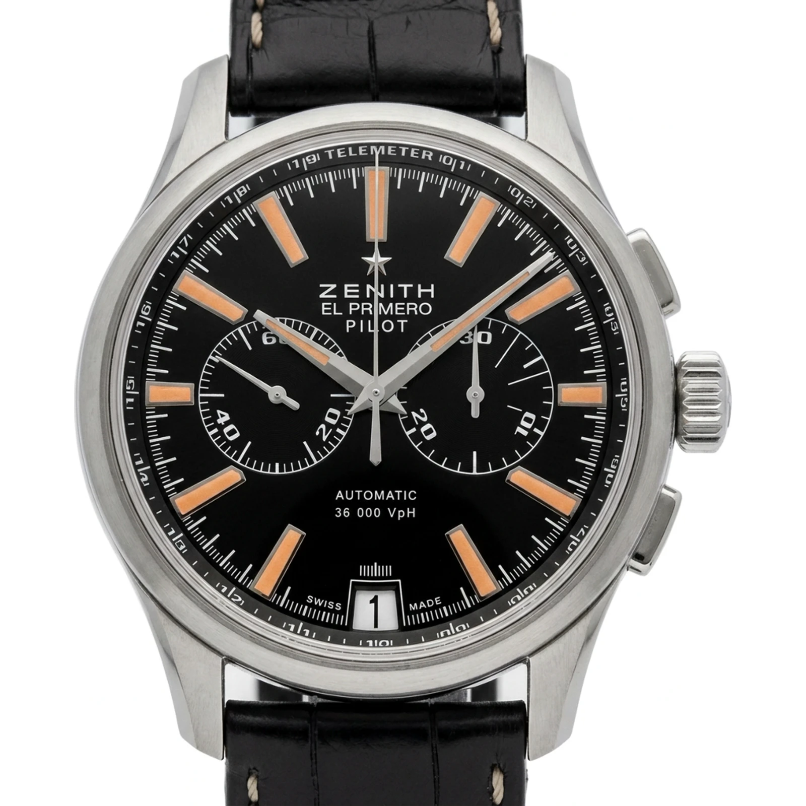 Zenith El Primero Pilot 03.2119.4002/24.C719