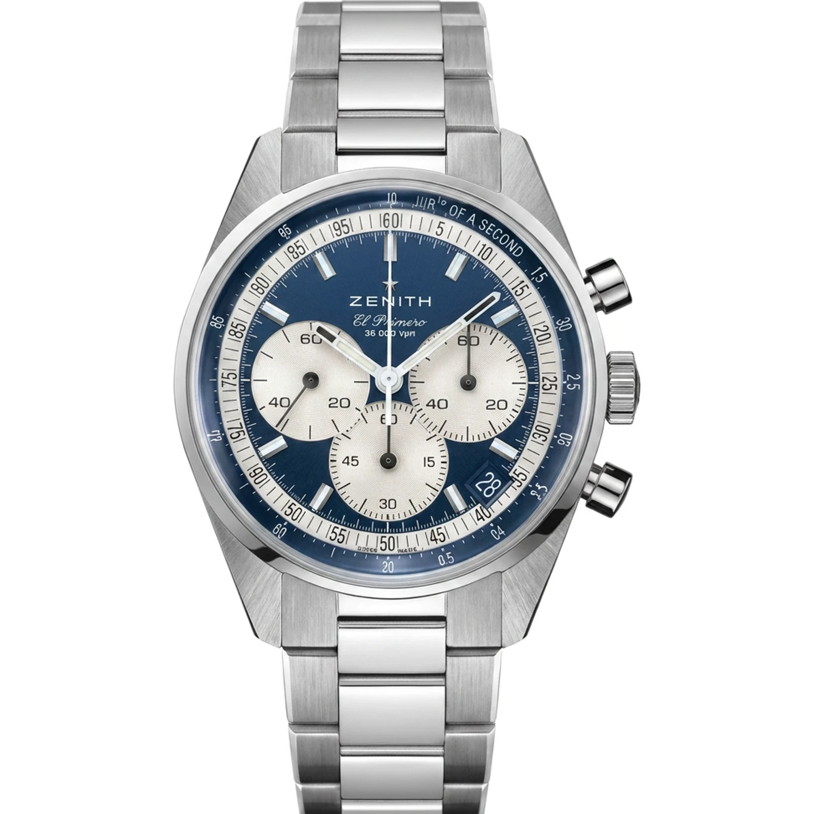 Zenith Chronomaster original 38mm Stainless Steel Blue dial 03.3200.3600/51.M3200