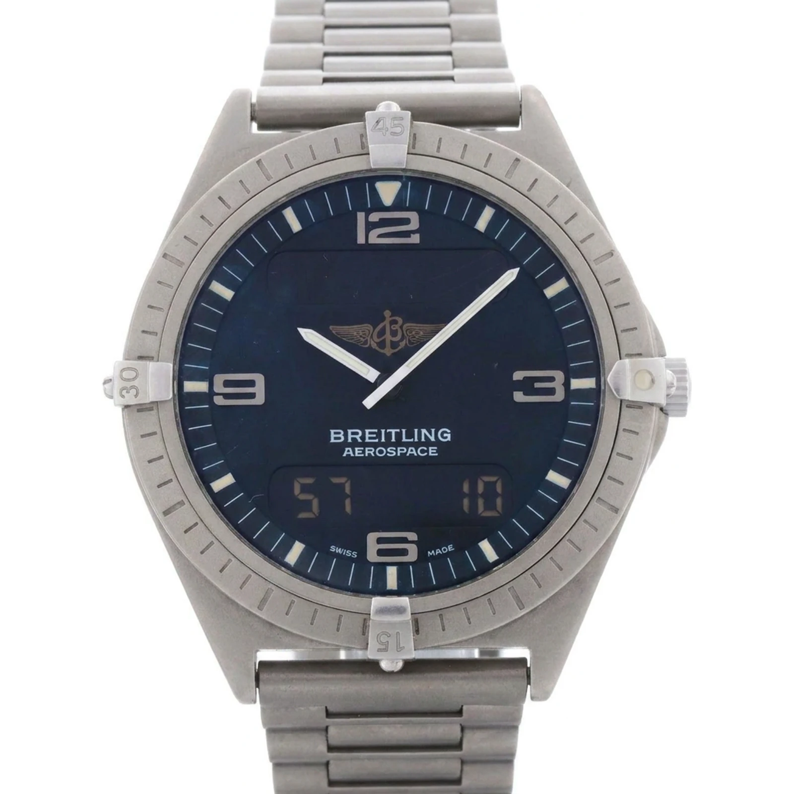 Breitling Aerospace Navitimer Quartz Titanium E 56060 E56060