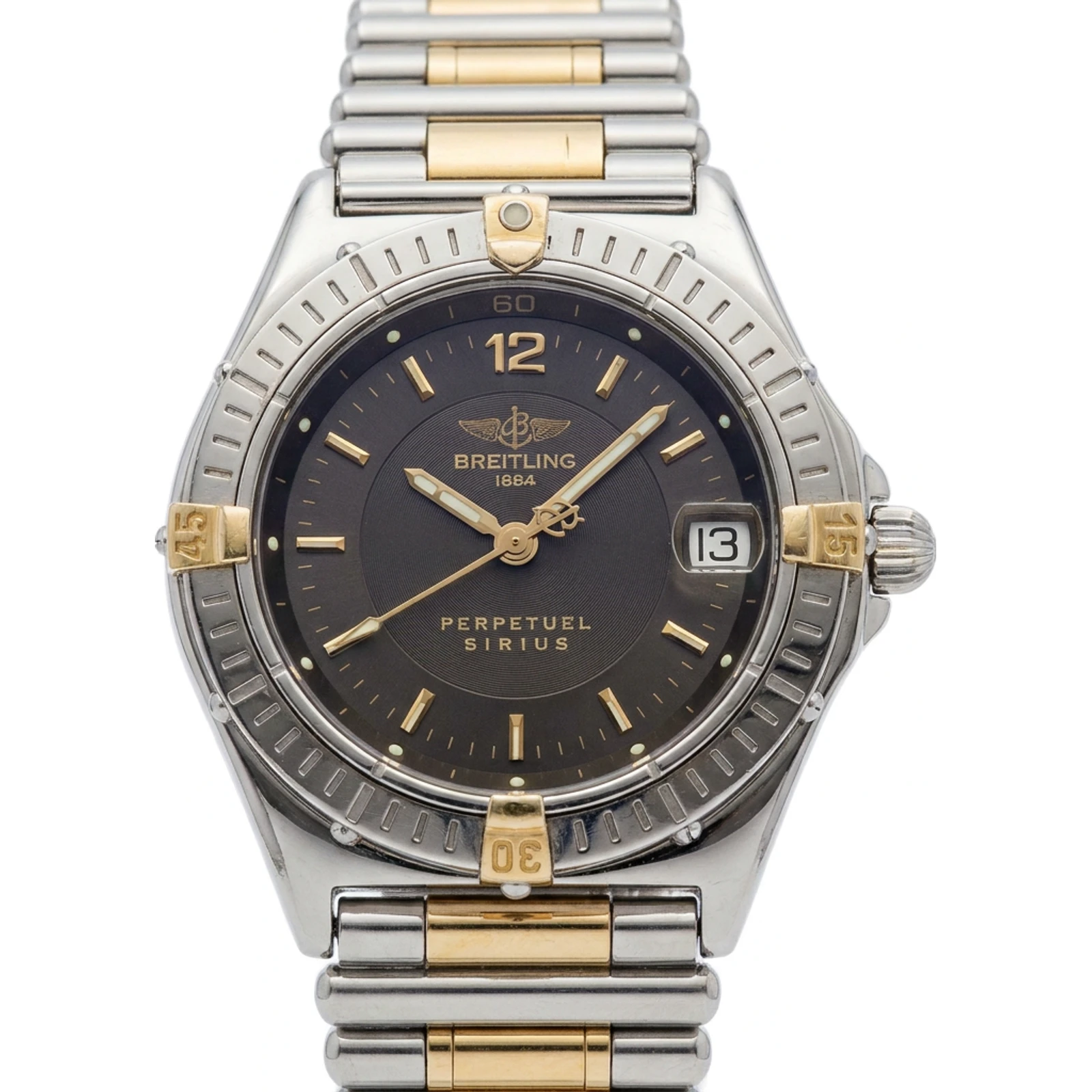 Breitling Perpetual Sirius B62021 Acciaio e Oro Date