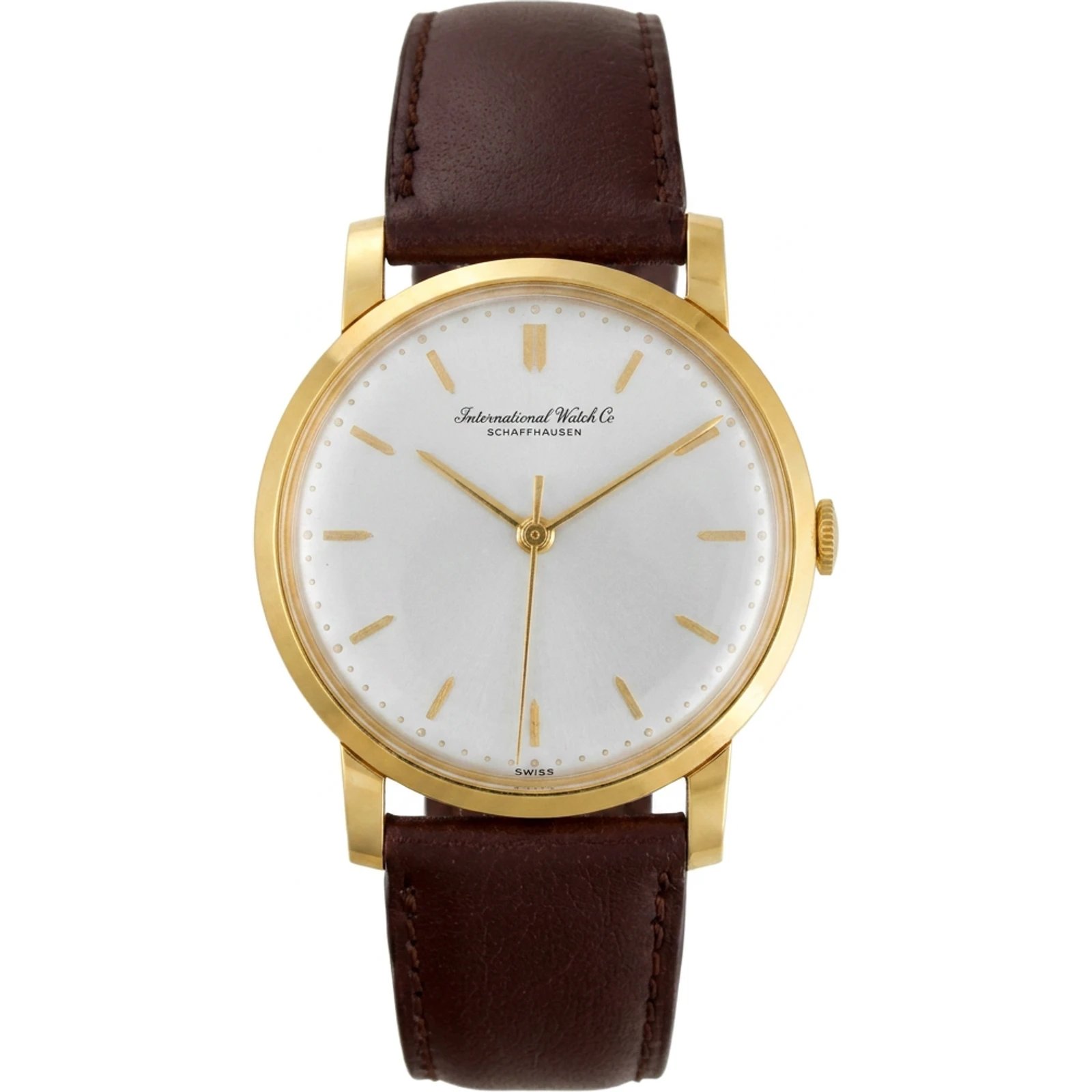 IWC International Watch Co – Schaffhausen - R1405 in 18K Yellow Gold - Caliber 401