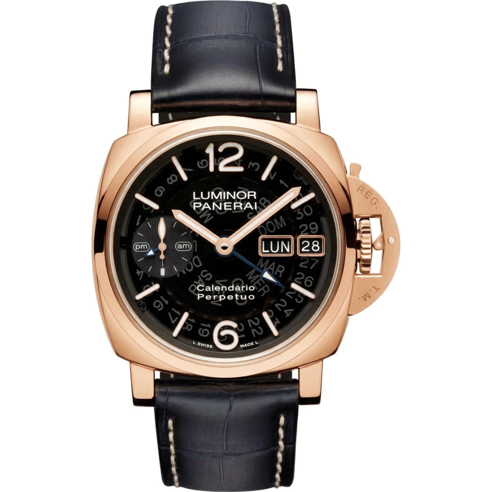 Panerai Luminor Calendario Perpetuo Experience 44mm Goldtech Limited Edition 33 Perpetual Pam1269 PAM01269