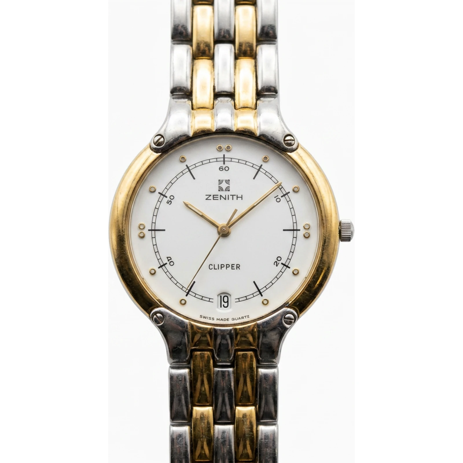 Zenith Clipper Steel Gold 35 mm 590100337