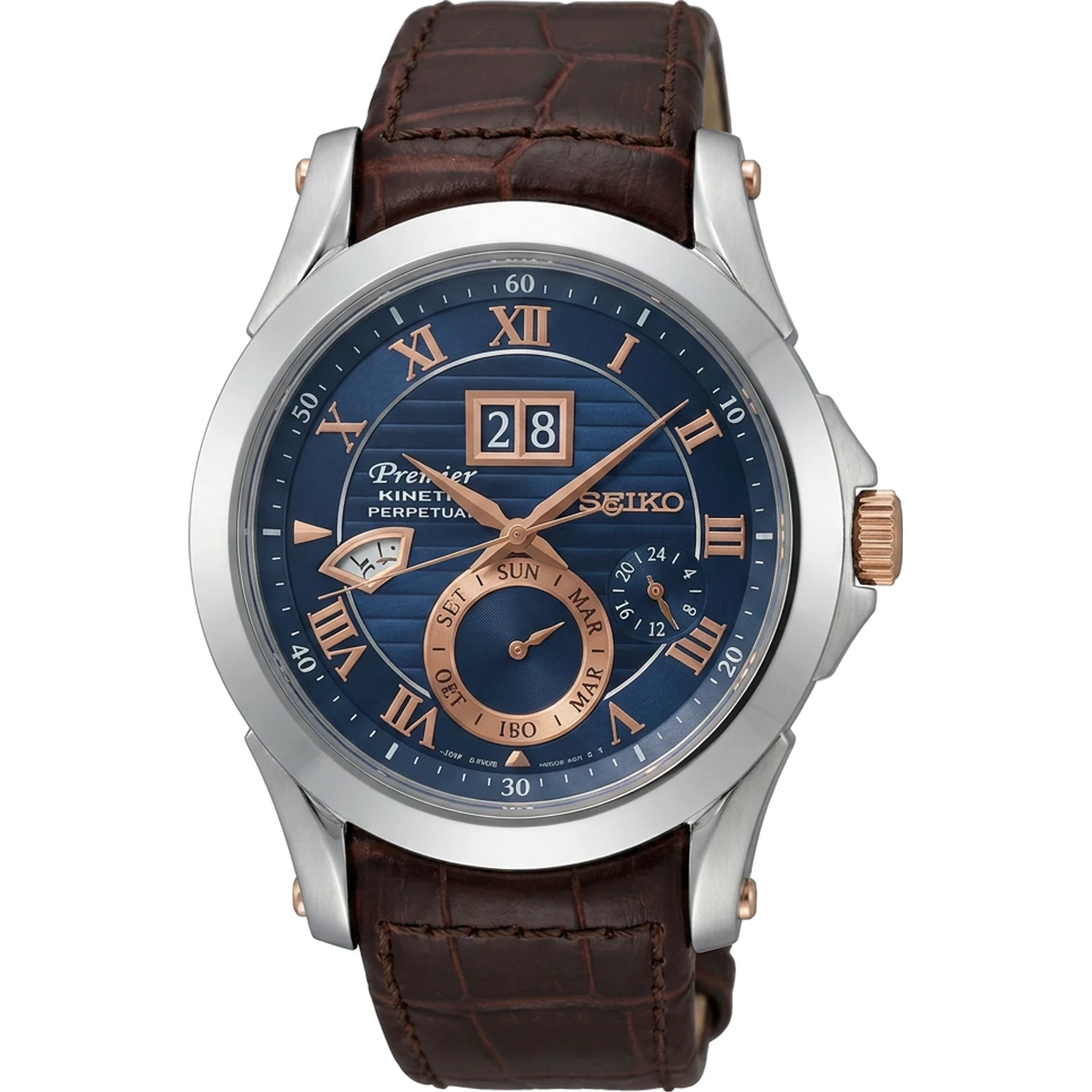 Seiko Premier Kinetic Perpetual SNP082P1