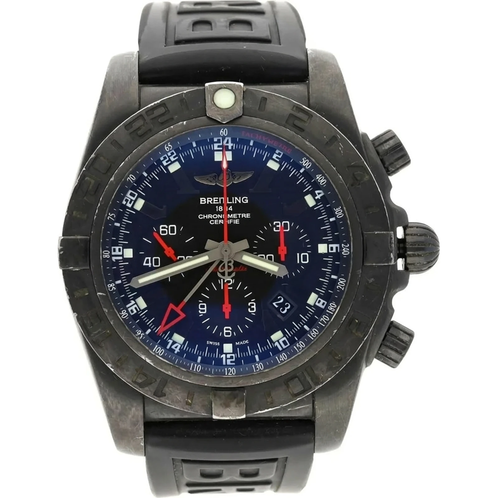 Breitling Chronomat 44 Blacksteel GMT Limited Edition MB0413
