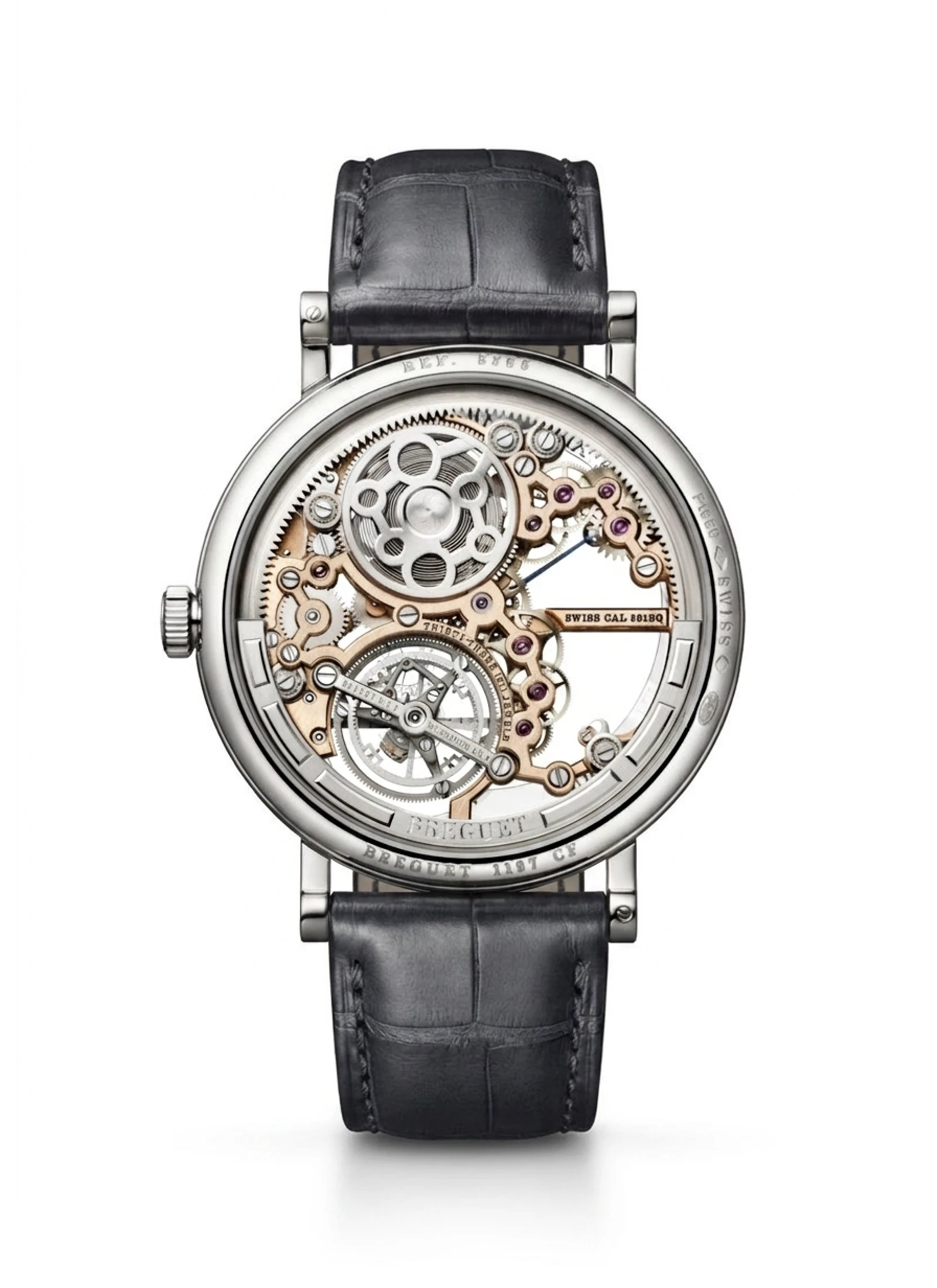 Breguet Classique Tourbillon Extra-Plat Squelette 5395PT/RS/9WU