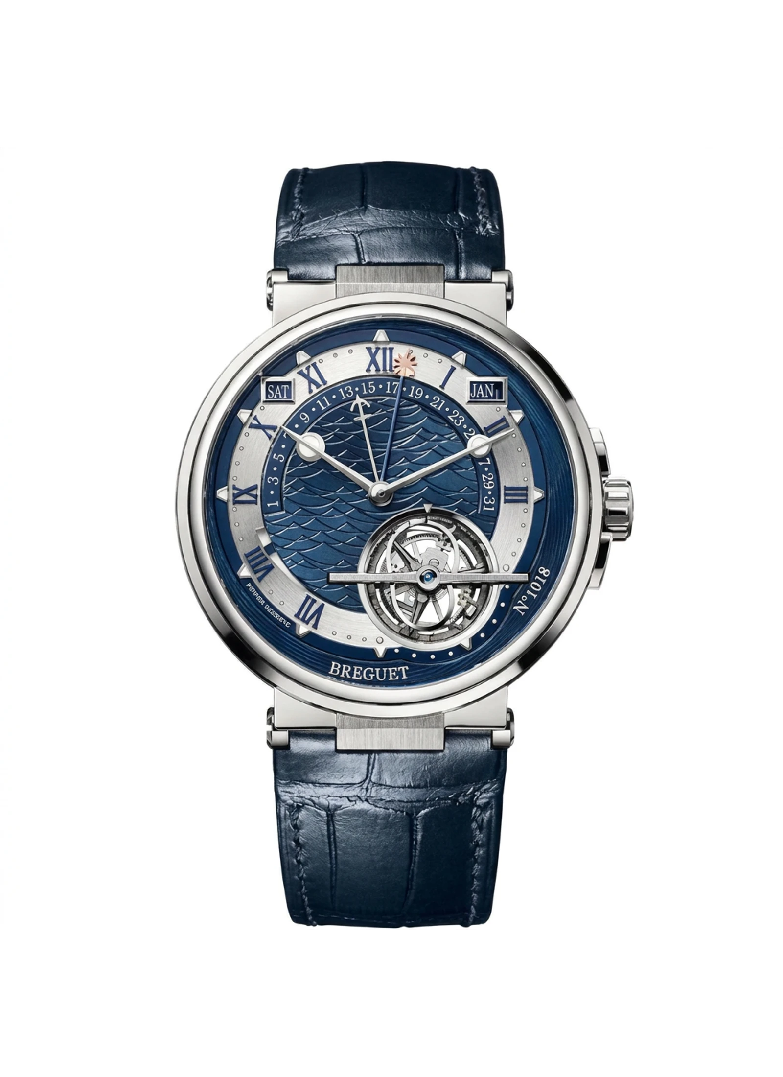 Breguet Marine Tourbillon Équation Marchante 5887 5887PT/Y2/9WV